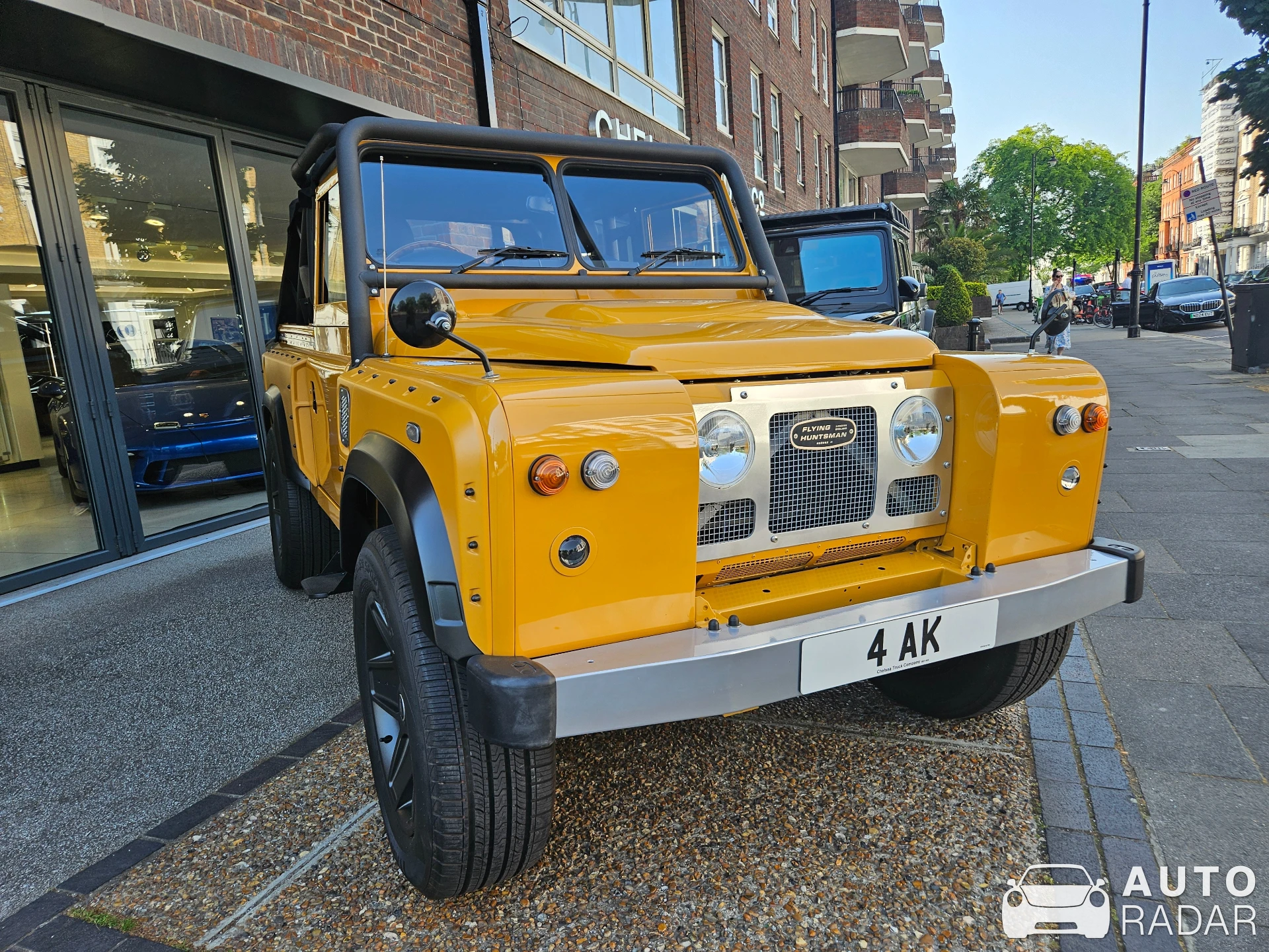 Land Rover Series IIA spotted in London