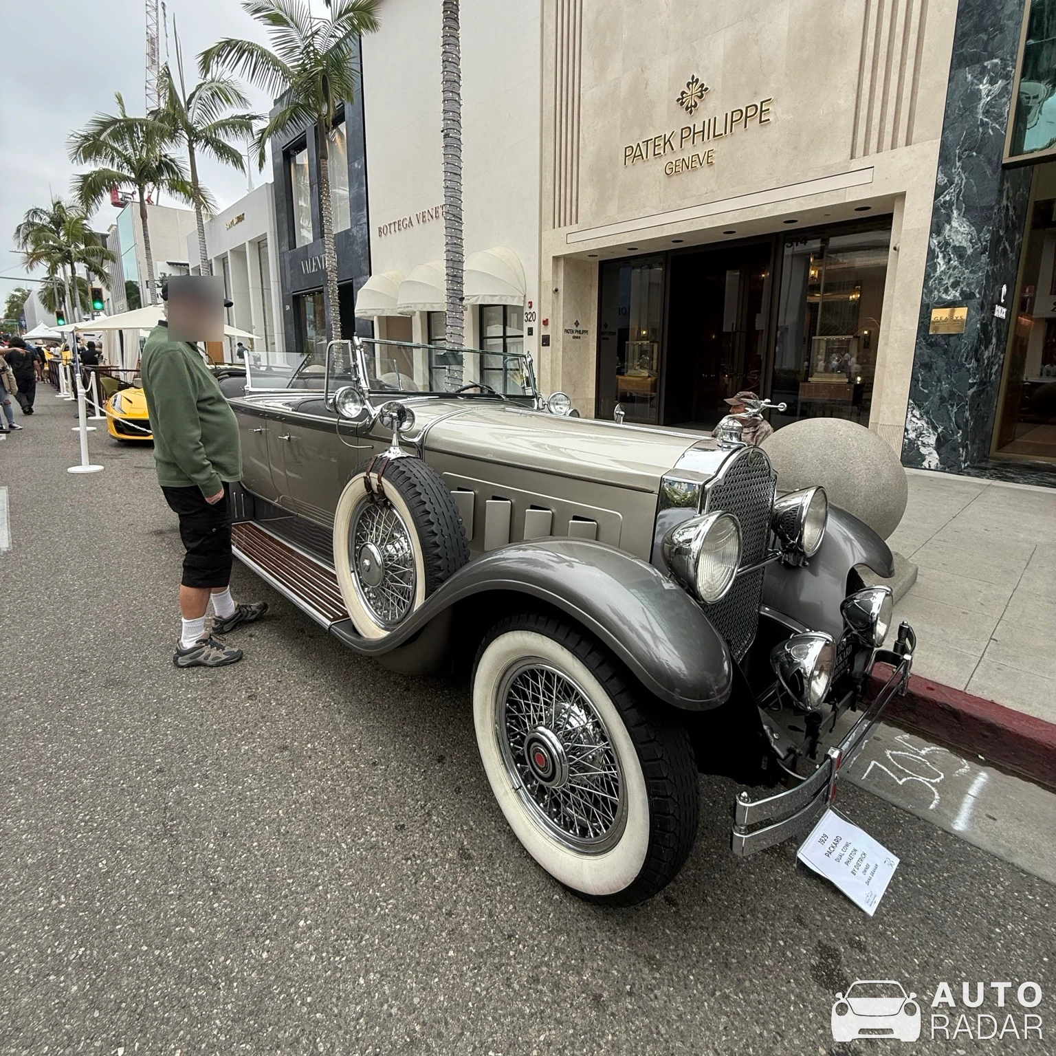 Packard Super Eight spotted in Beverly Hills