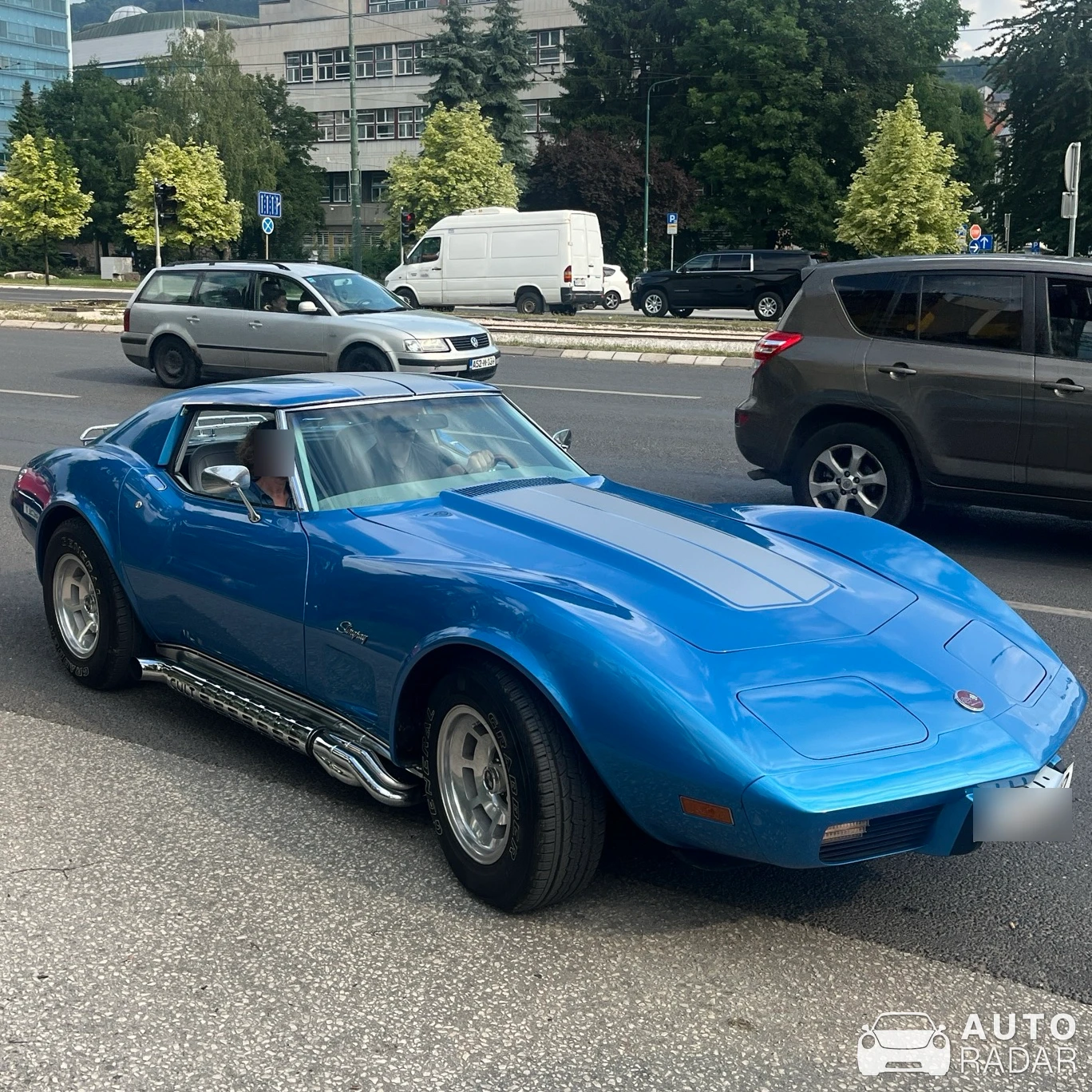 Chevrolet Corvette C3 Stingray spotted in Sarajevo