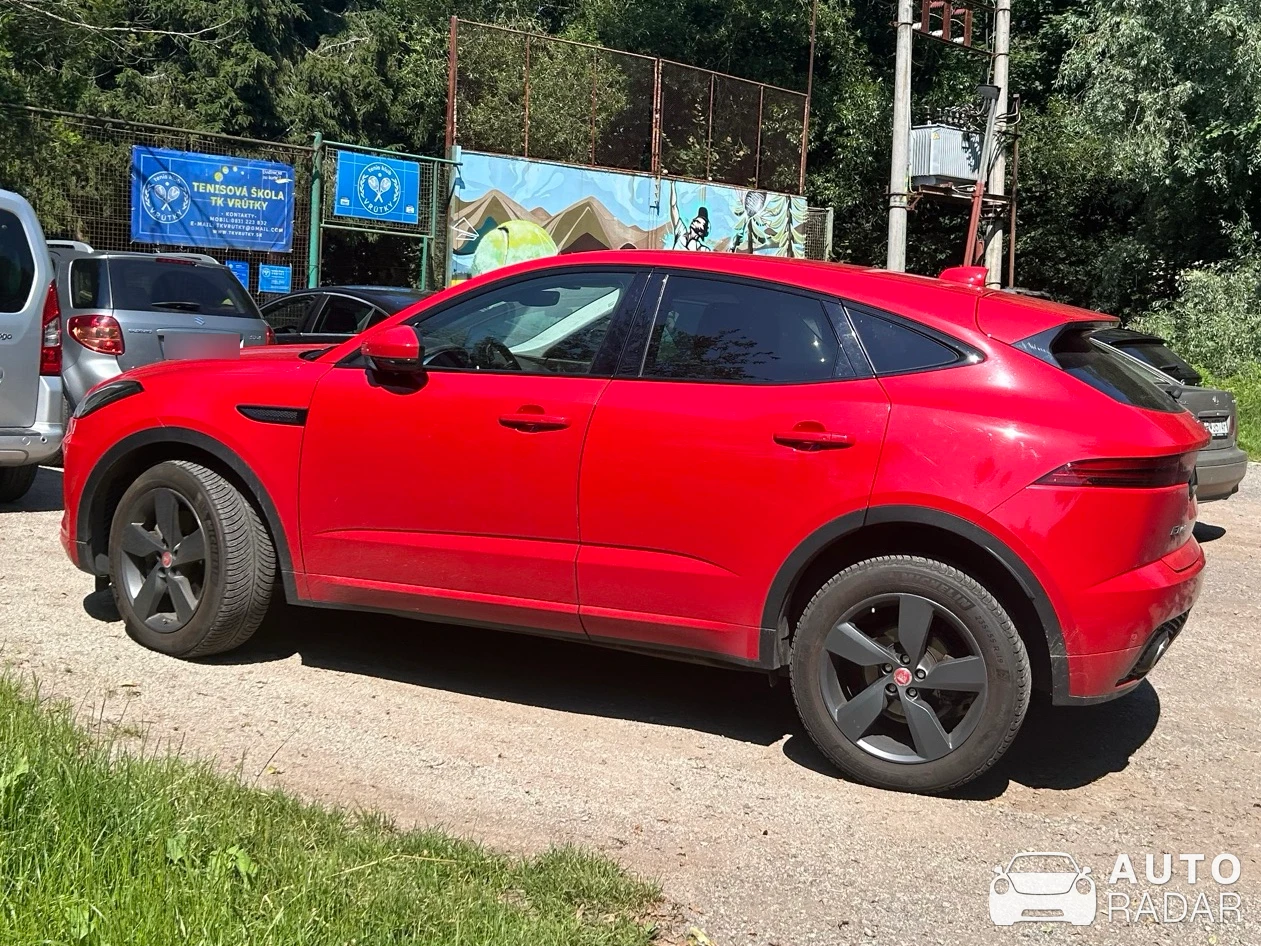 Jaguar E-PACE spotted in Vrútky