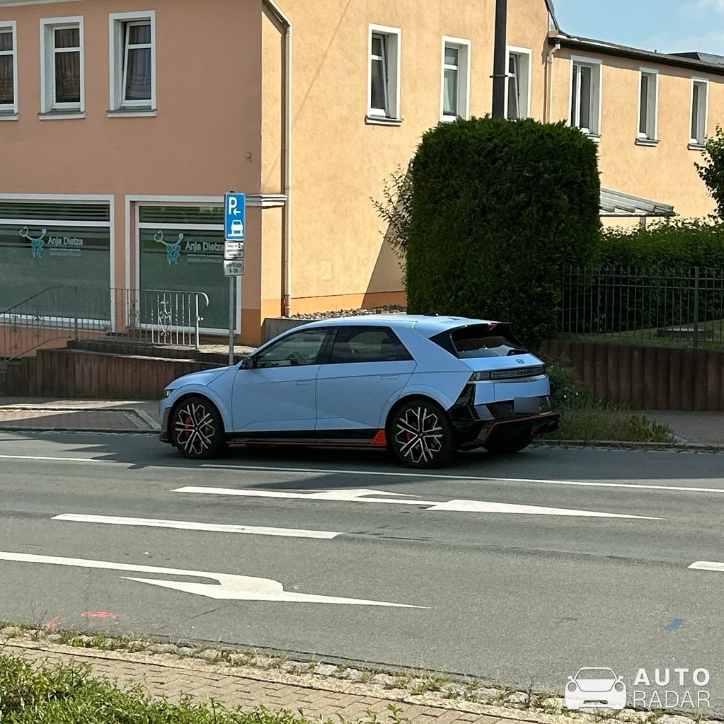 Hyundai Ioniq 5 N spotted in Zwönitz