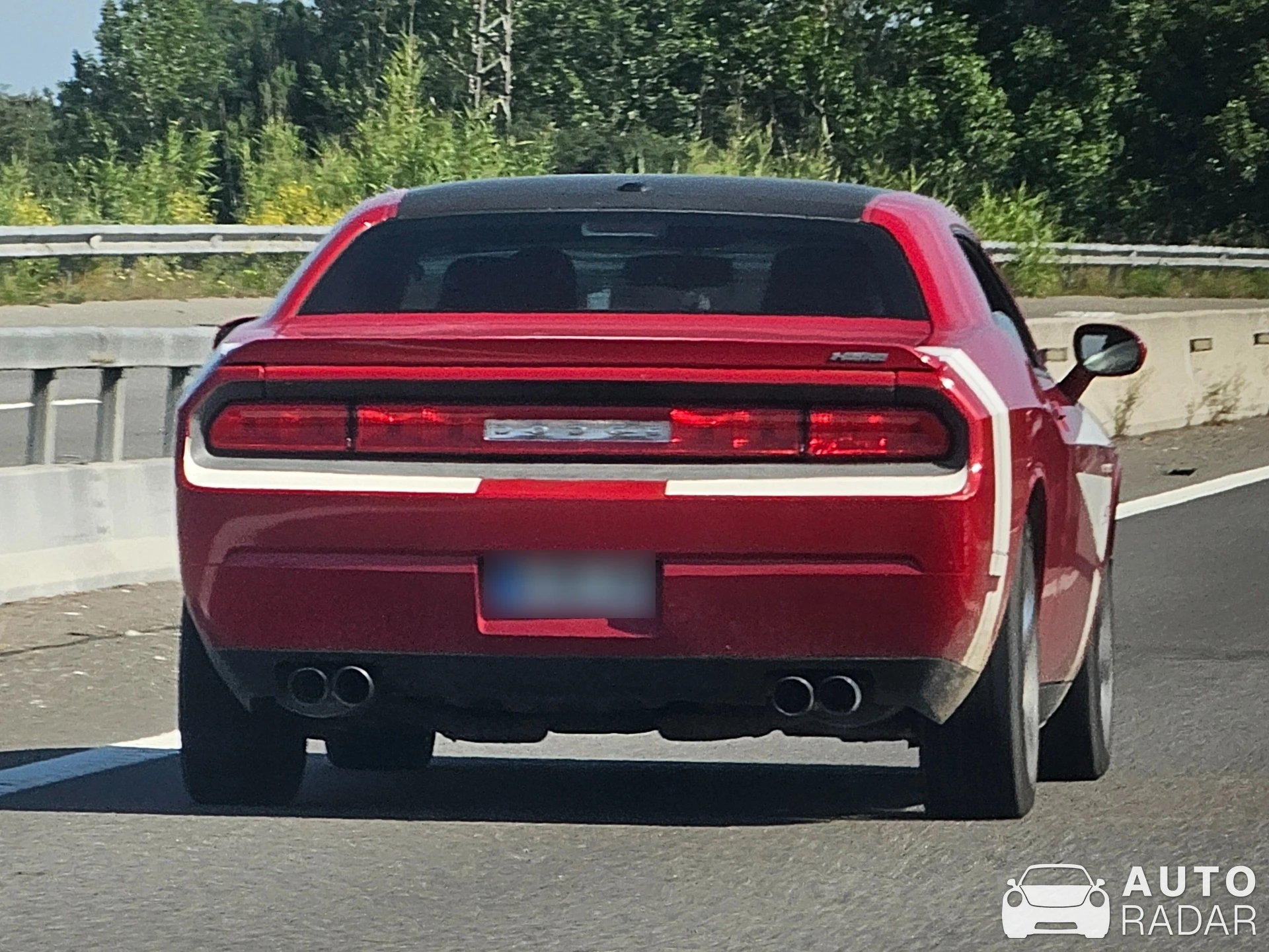 Dodge Challenger spotted in Blanes