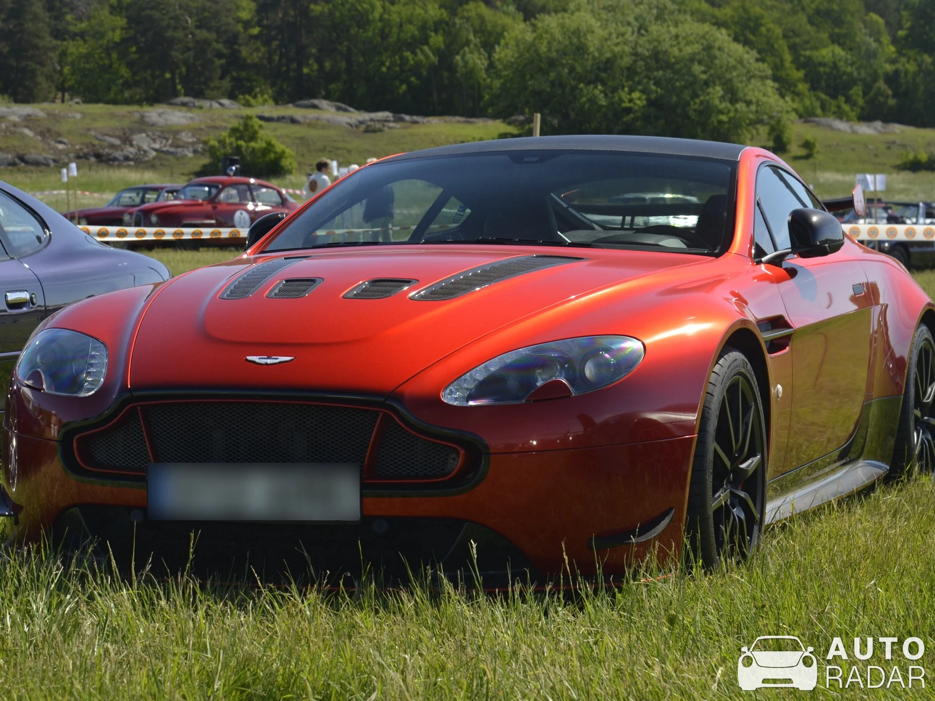 Aston Martin V12 Vantage spotted in Stockholm