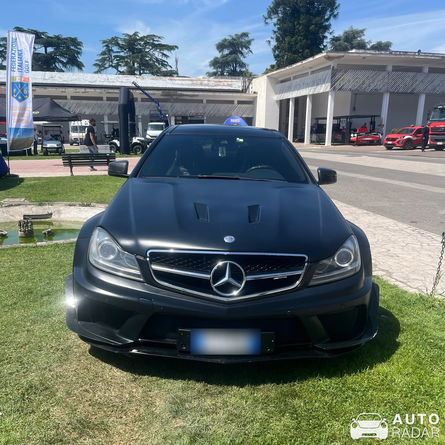 Mercedes-Benz MKB Inden Design C 63 AMG W204 2012 Black Series spotted