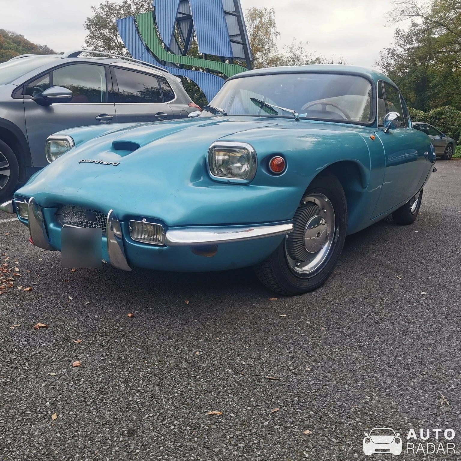 Panhard CD spotted in Folembray