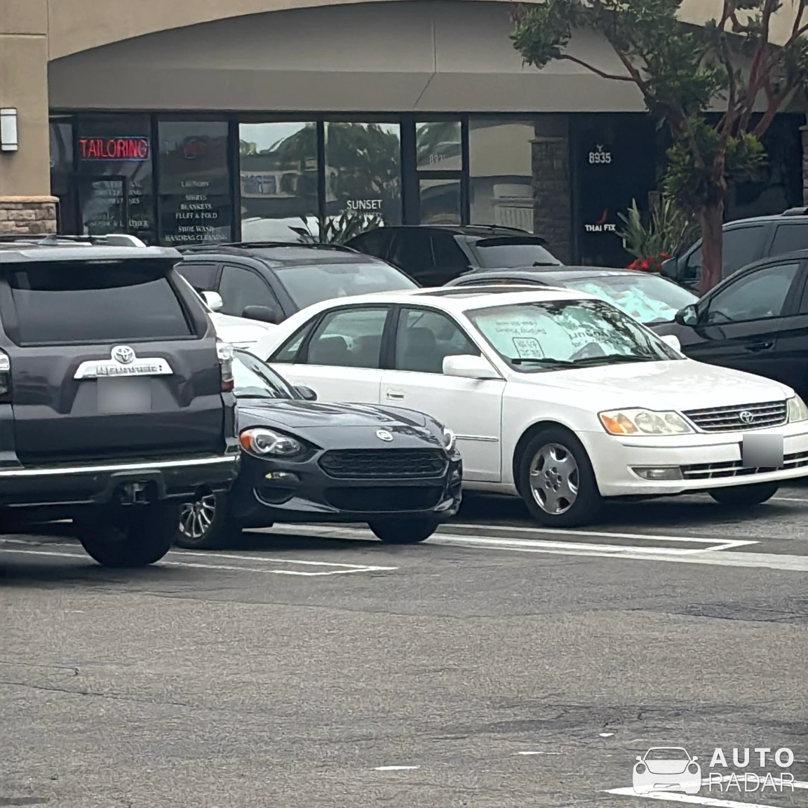 Fiat 124 Spider spotted in Huntington Beach