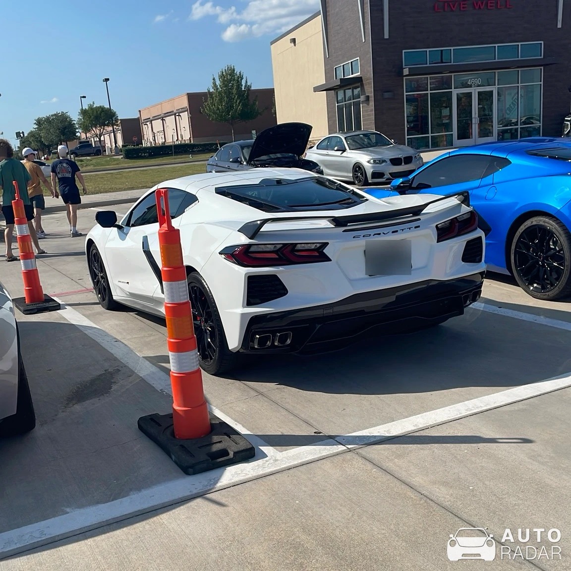 Chevrolet Corvette C8 spotted in Lewisville
