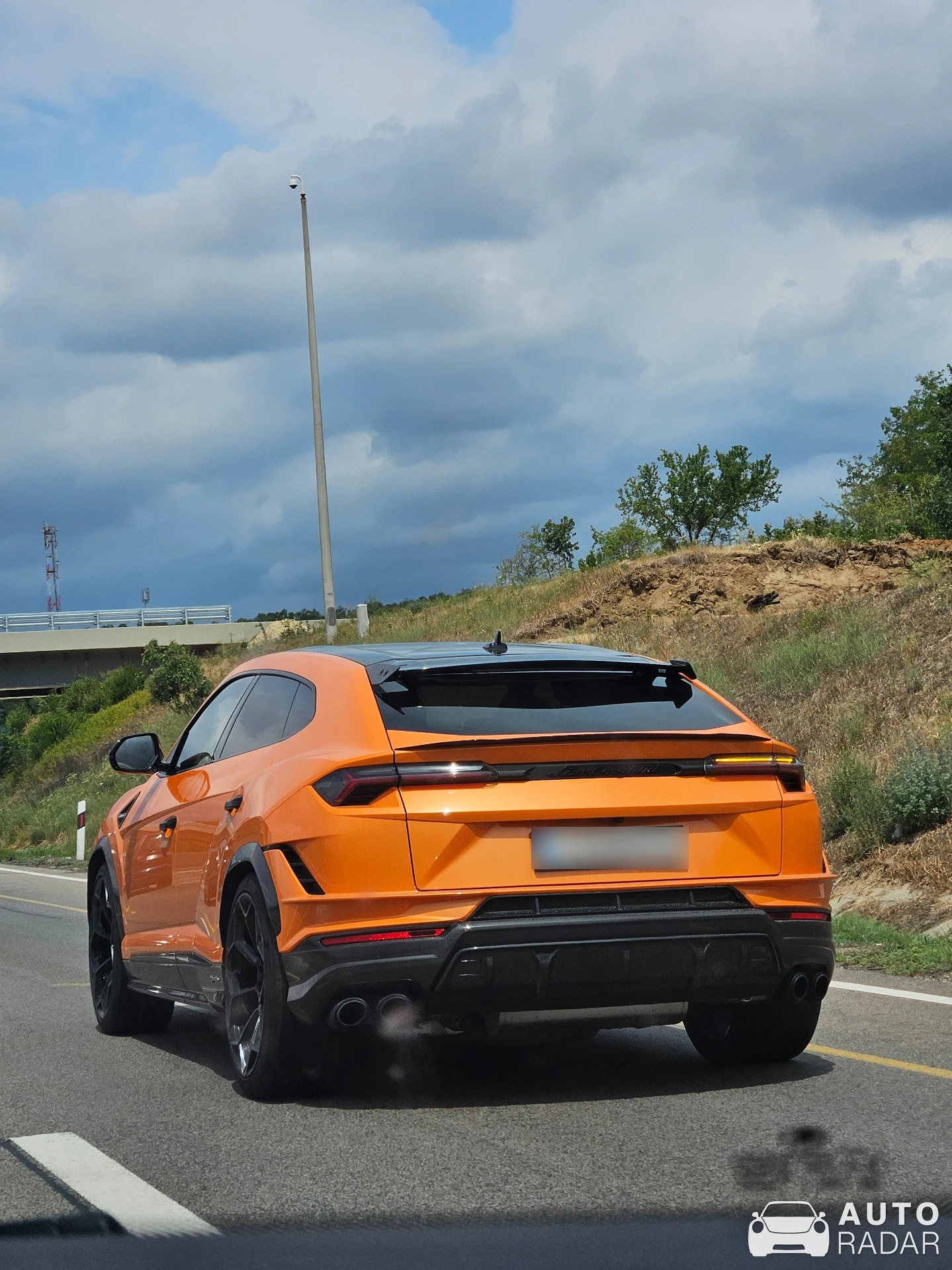 Lamborghini Urus Performante spotted in Komárno