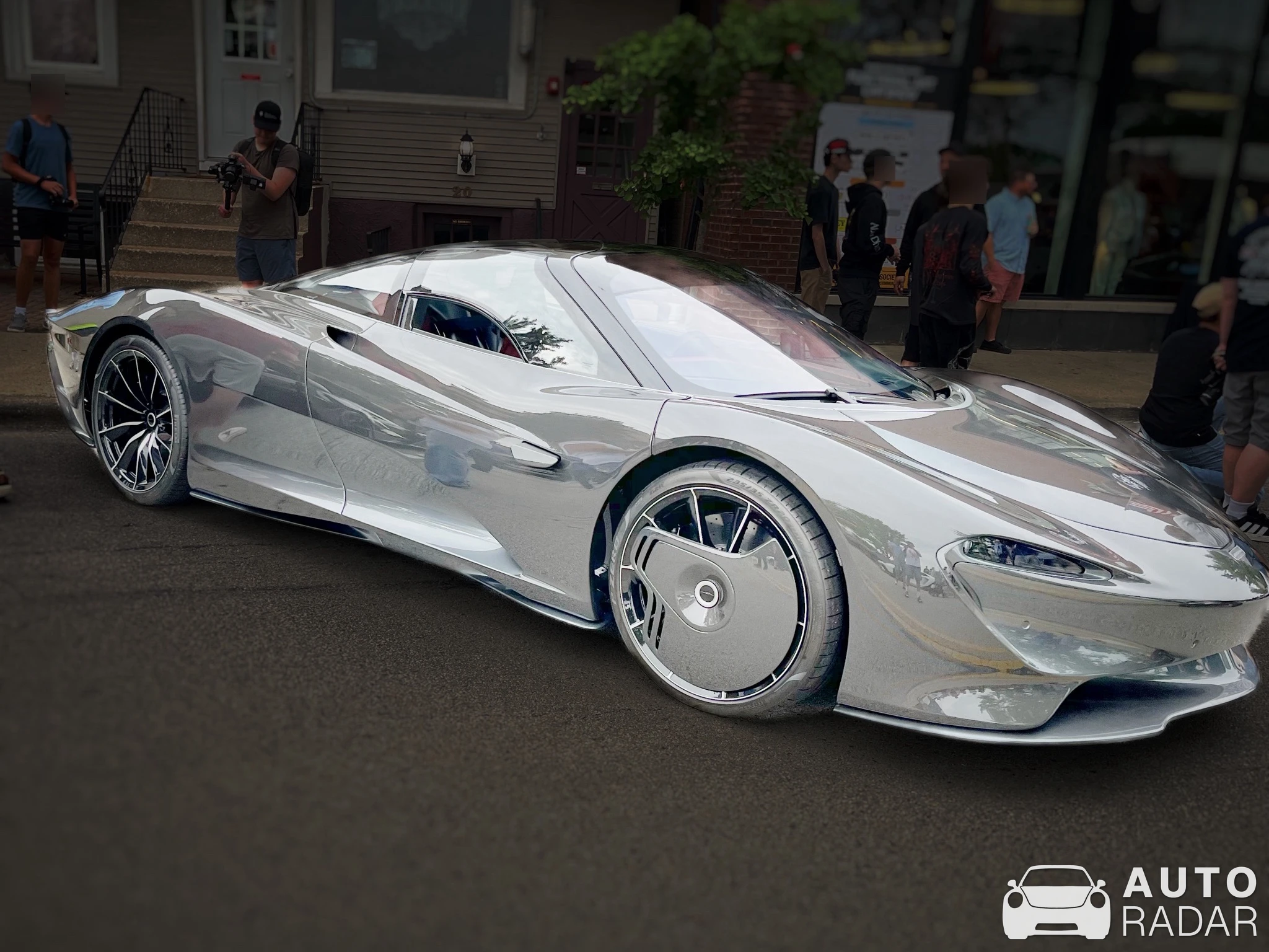 McLaren Speedtail spotted in Frankfort