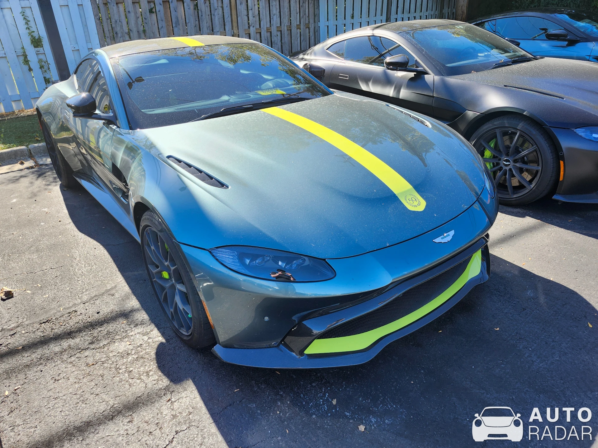 Aston Martin V8 Vantage AMR 59 Le Mans spotted