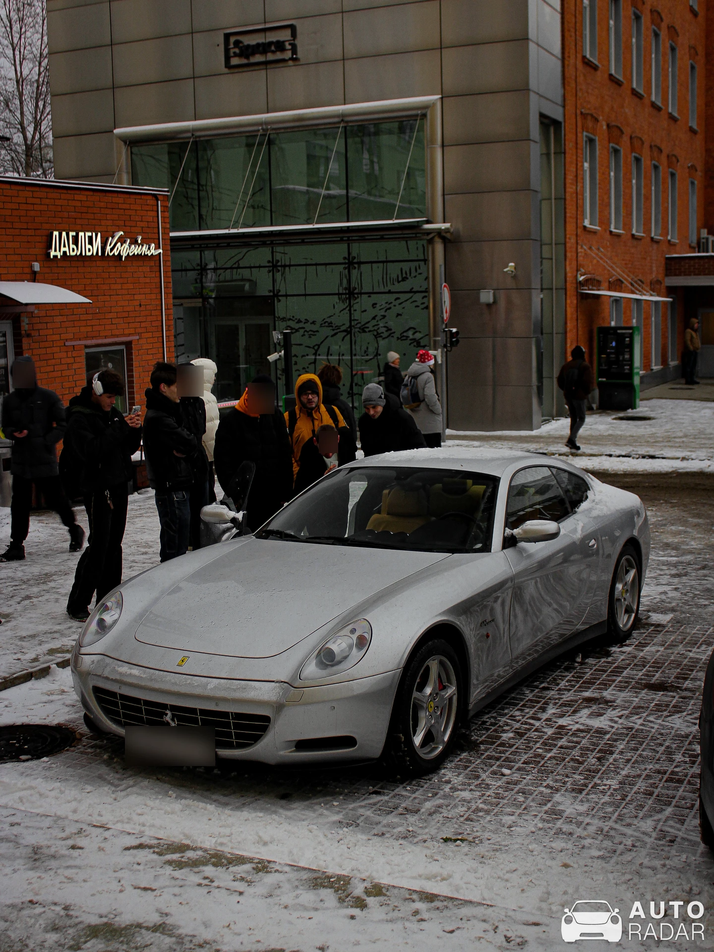 Ferrari 612 Scaglietti spotted in Moscow