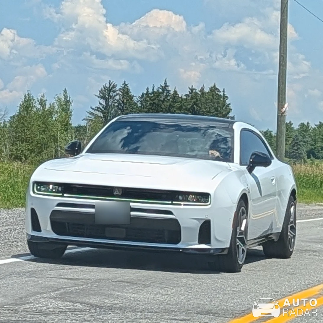 Dodge Charger Electric spotted in Merrickville