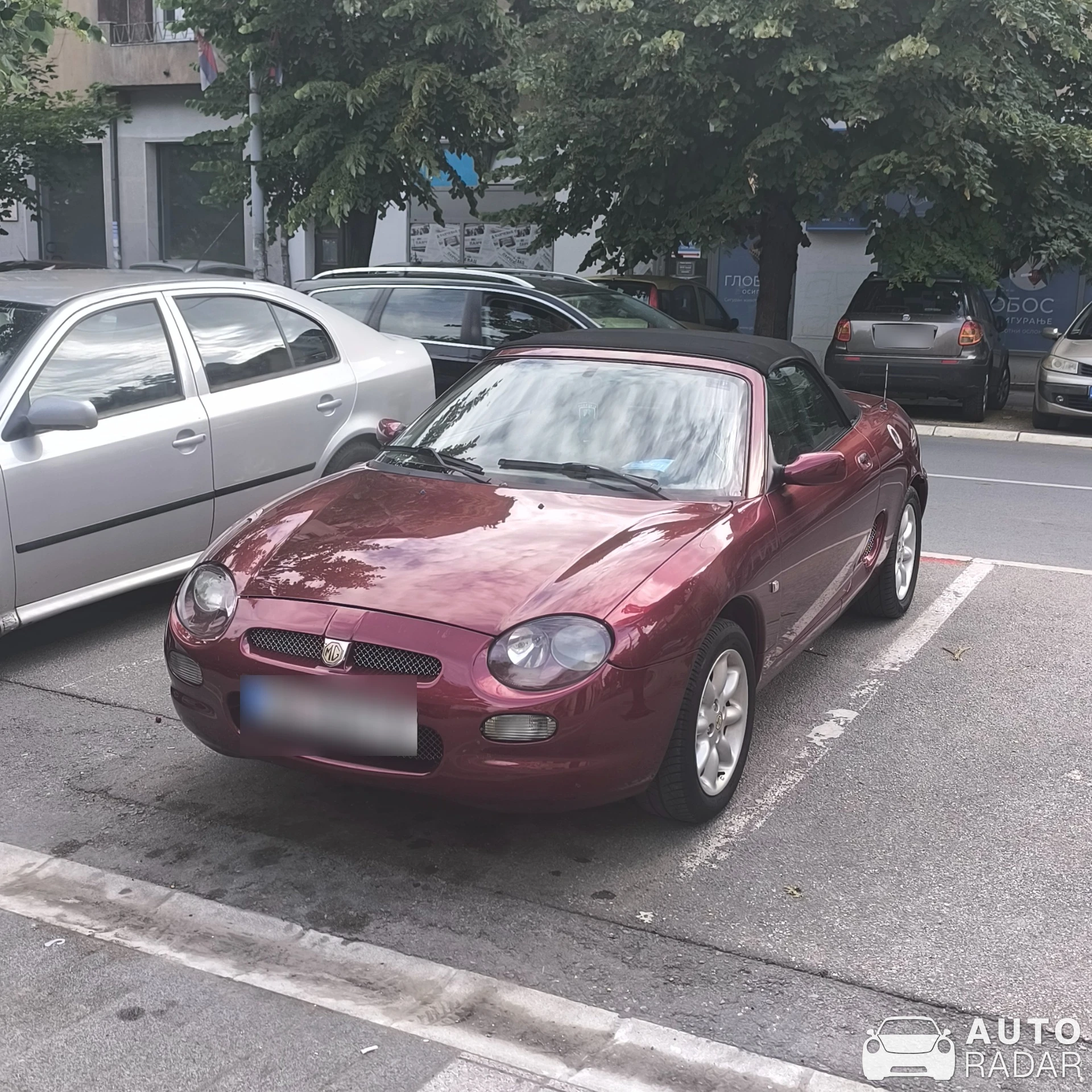 MG F spotted in Pančevo