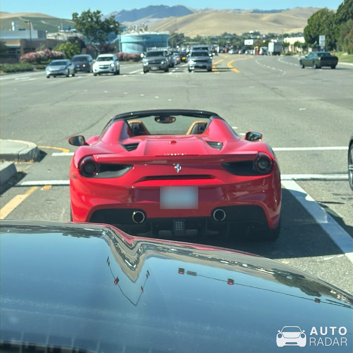 Ferrari 488 Spider spotted in Livermore