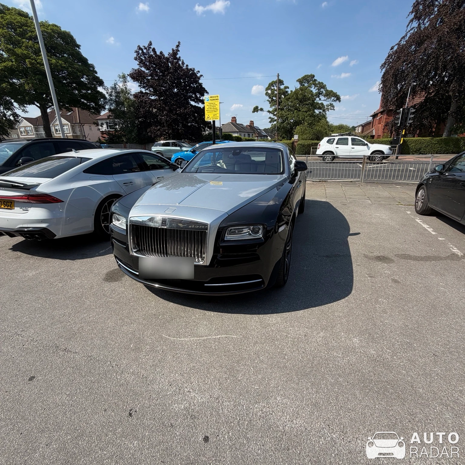 Rolls-Royce Wraith spotted in Leeds