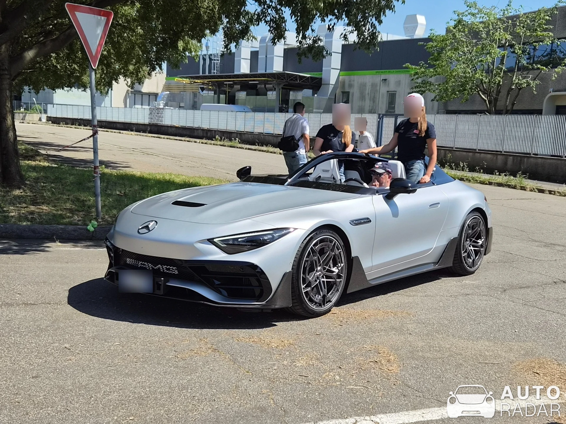 Mercedes-AMG PureSpeed spotted in Brescia