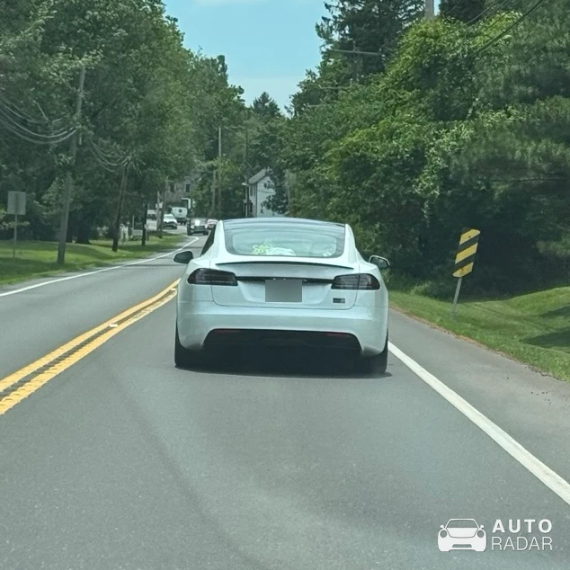 Tesla Model S spotted in Doylestown