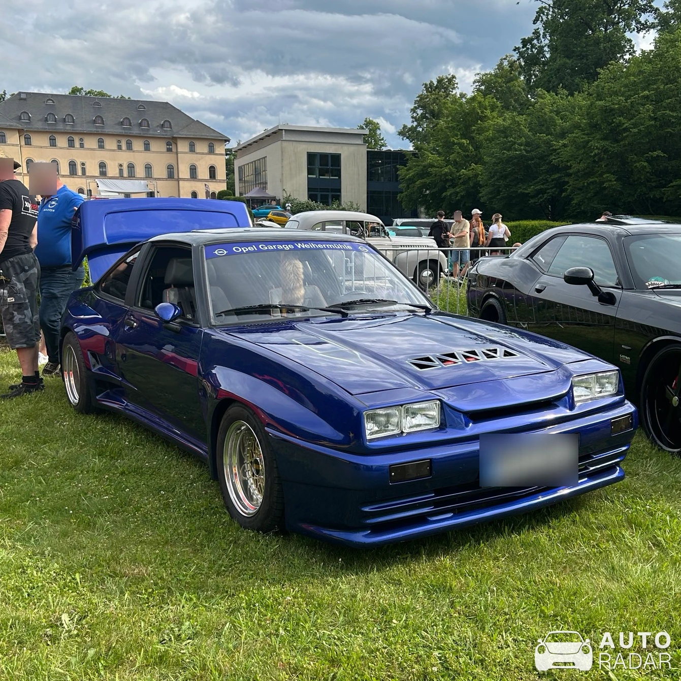 Opel Manta GT/E spotted in Lichtenstein/Sachsen
