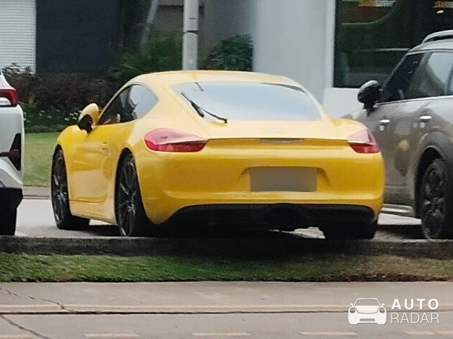 Porsche 981 Cayman S spotted in Tangerang Selatan