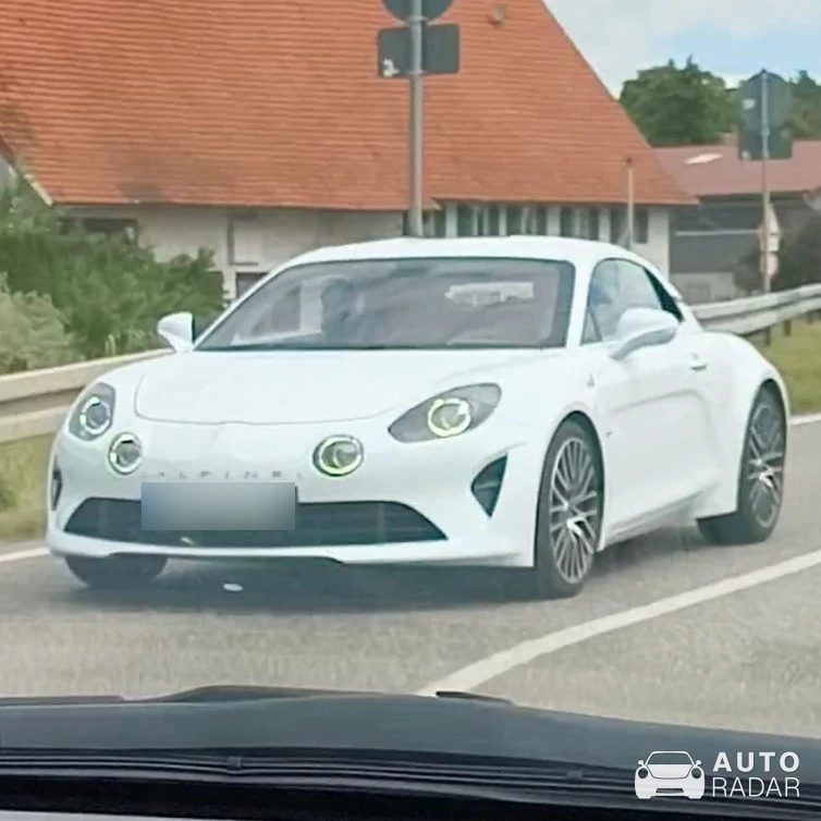 Alpine A110 spotted in Laupheim