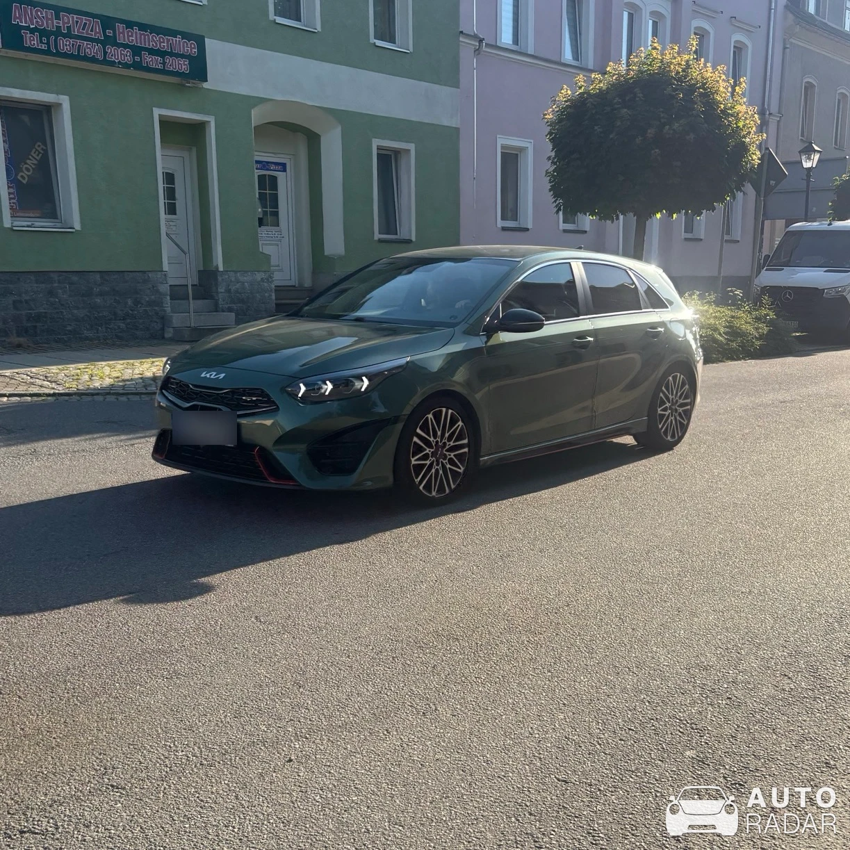 Kia Ceed spotted in Zwönitz