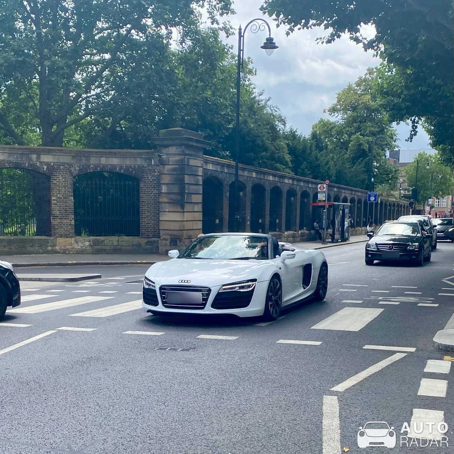 Audi R8 GT Spyder spotted in London