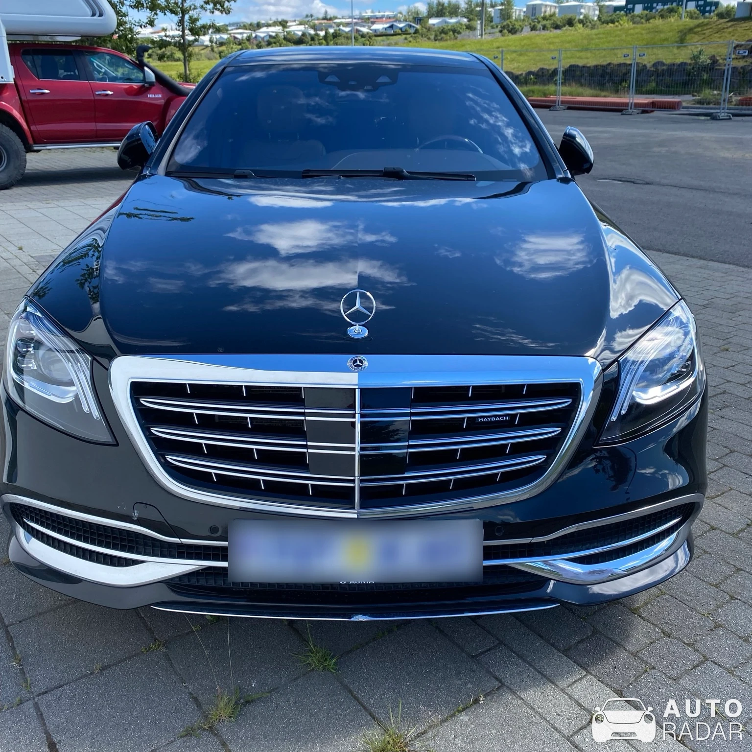 Mercedes-Maybach S 560 spotted in Kópavogur