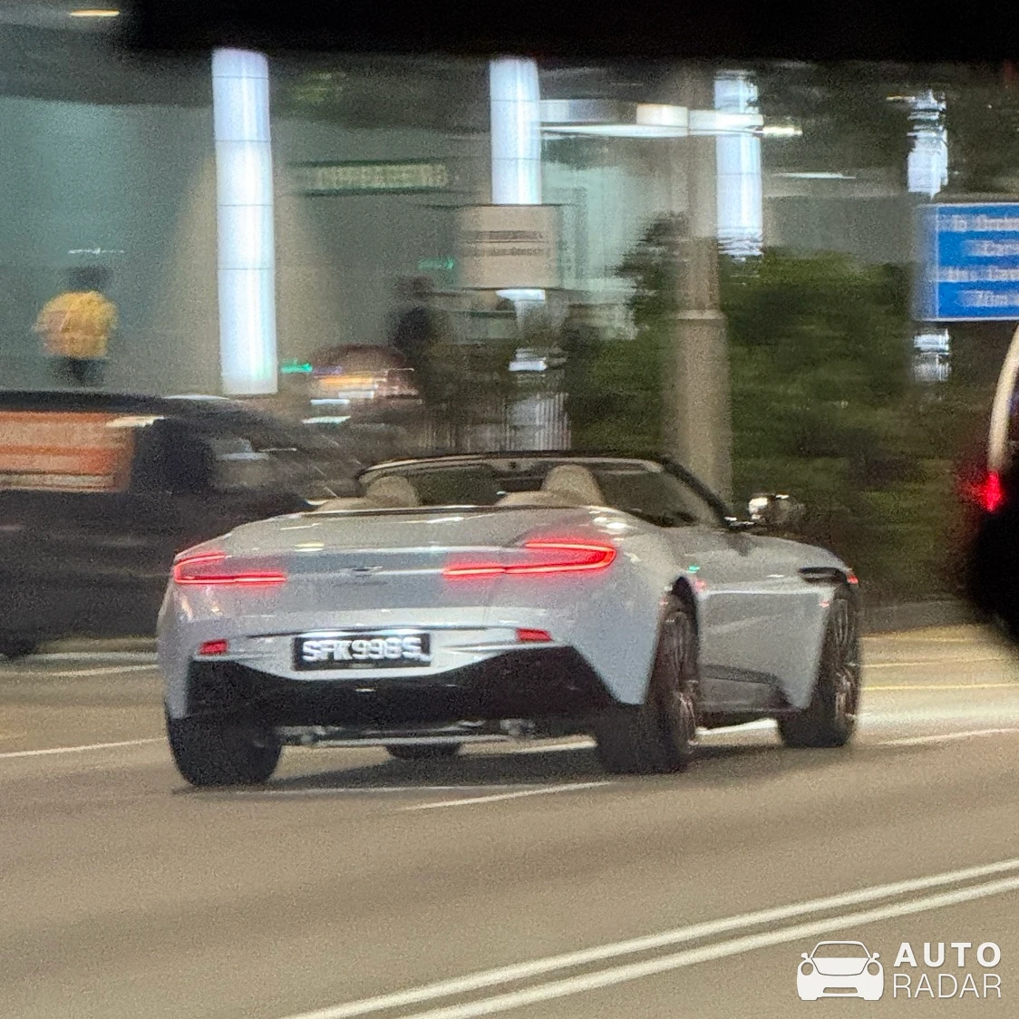 Aston Martin DB11 V8 Volante spotted in Singapore