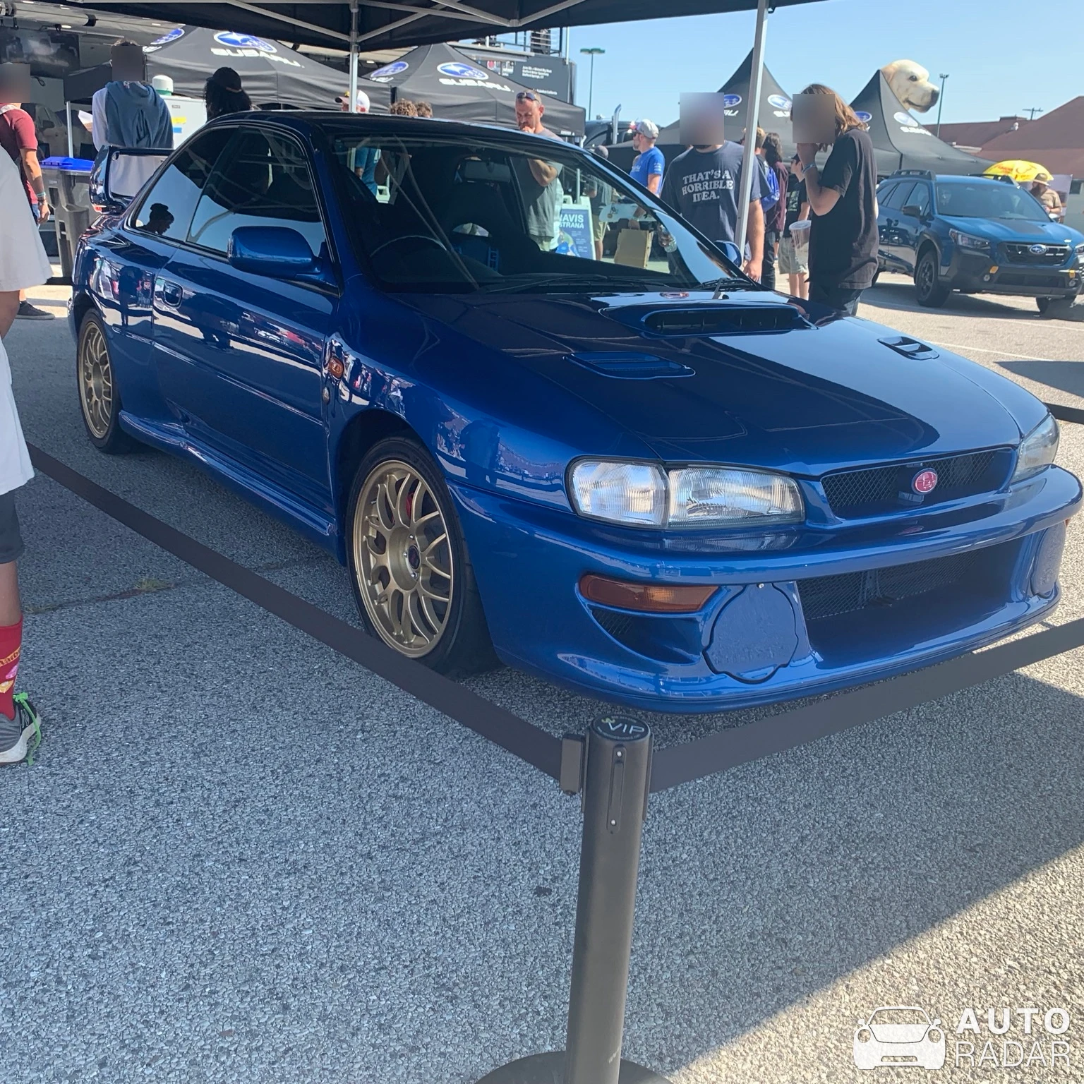 Subaru Impreza 22B STI spotted in York, United States