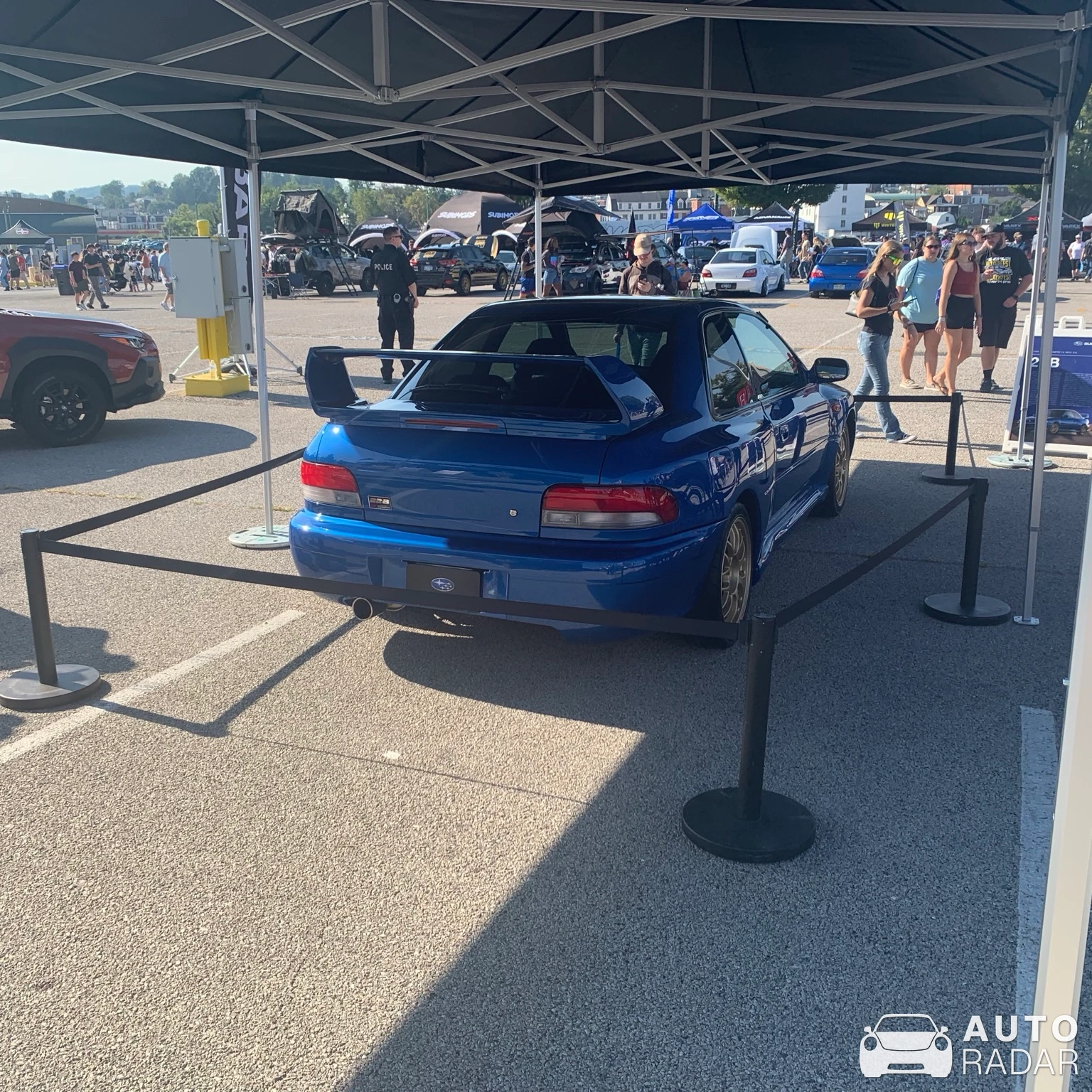 Subaru Impreza 22B STI spotted in York