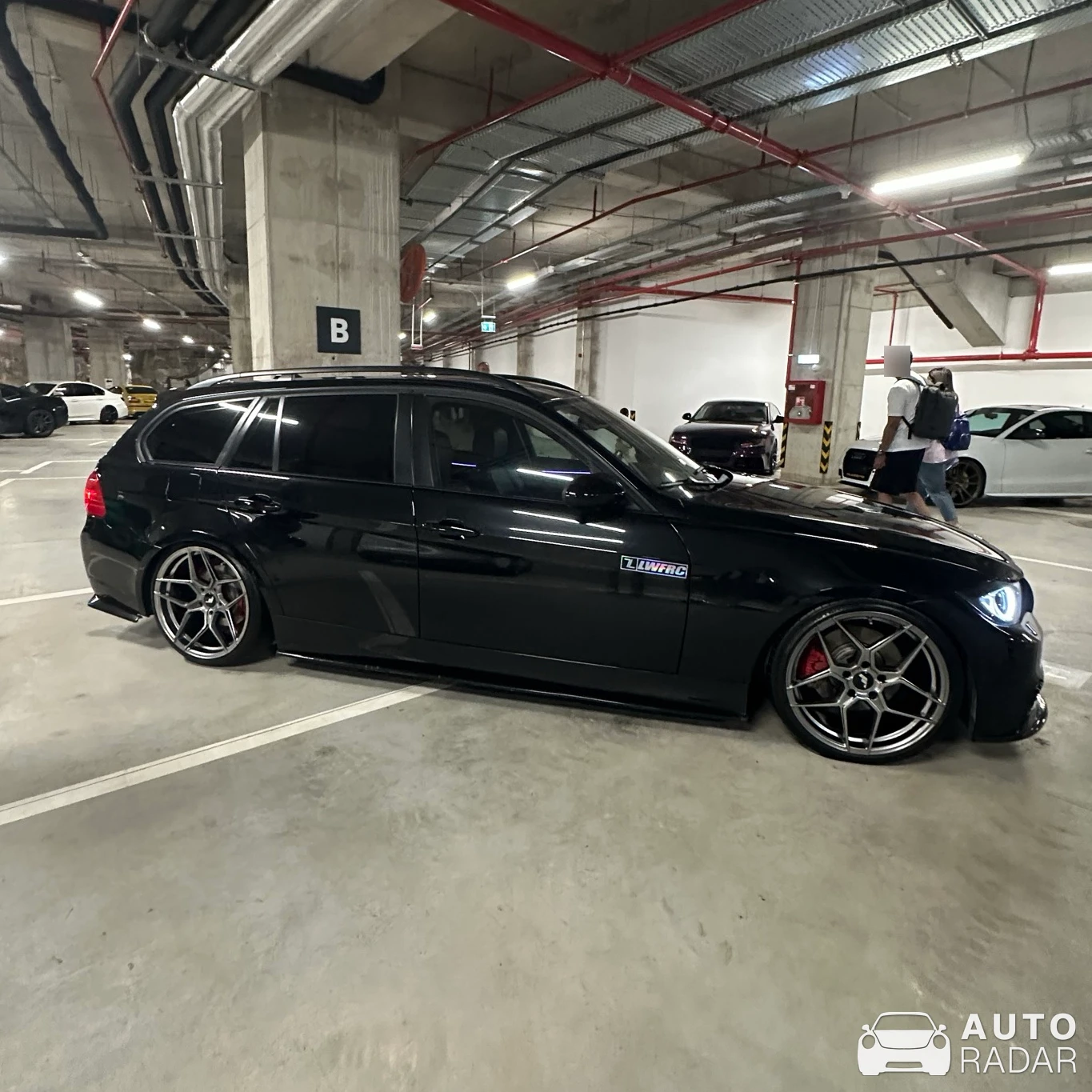 BMW 3 Series E91 spotted in București