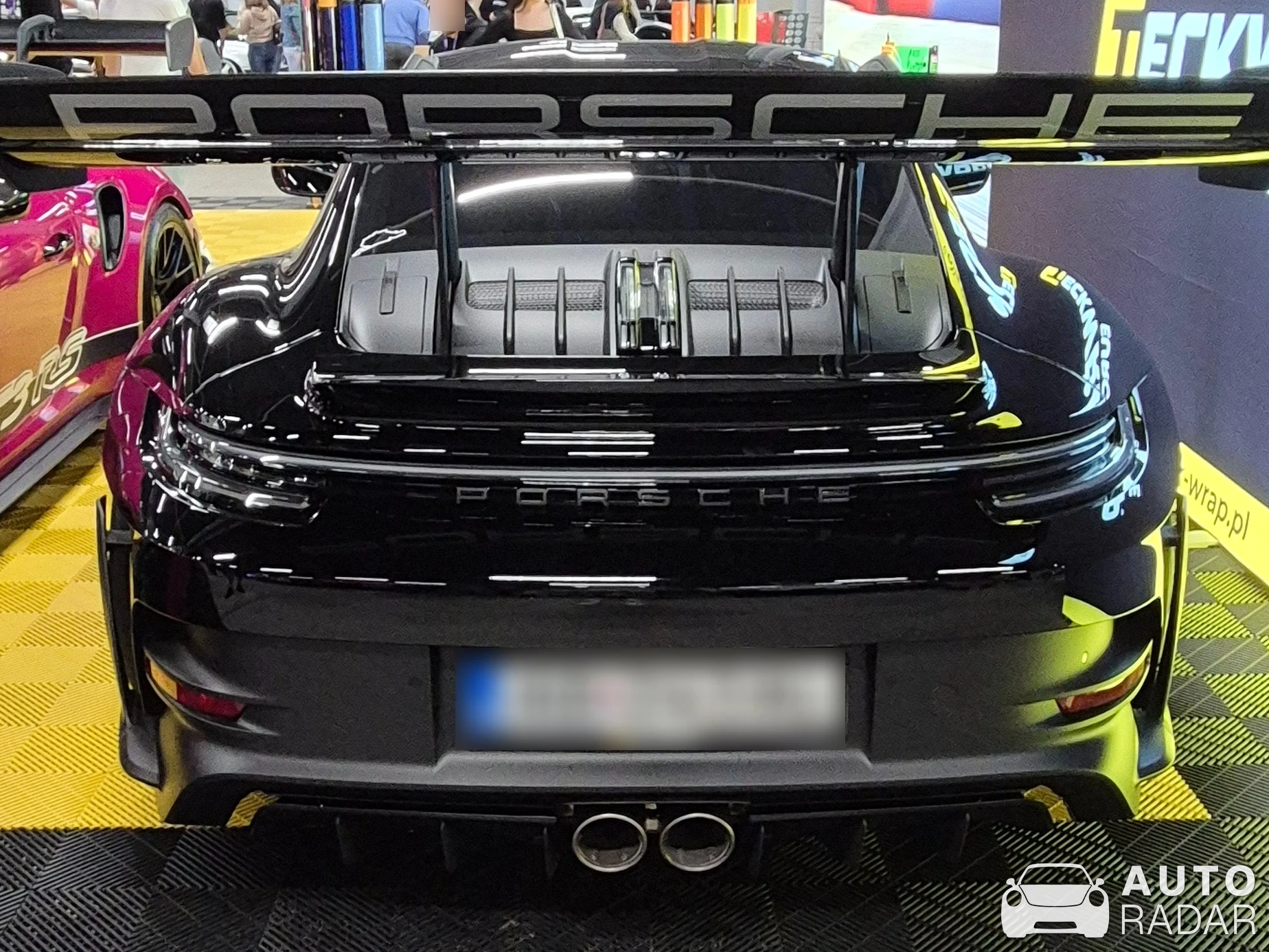 Porsche 992 GT3 RS MkI Weissach Package spotted in Kielce