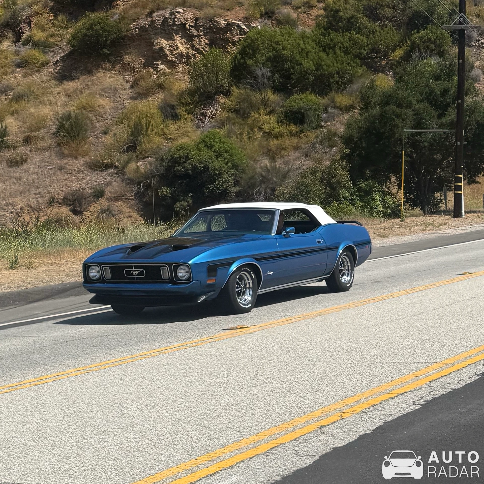 Ford Mustang Mach 1 Convertible spotted in Agoura Hills
