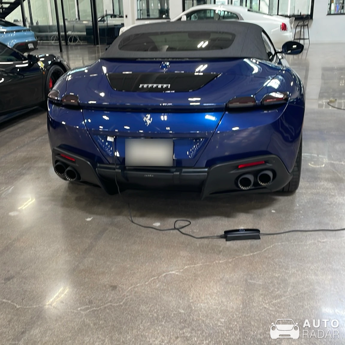 Ferrari Roma Spider spotted in Farmers Branch