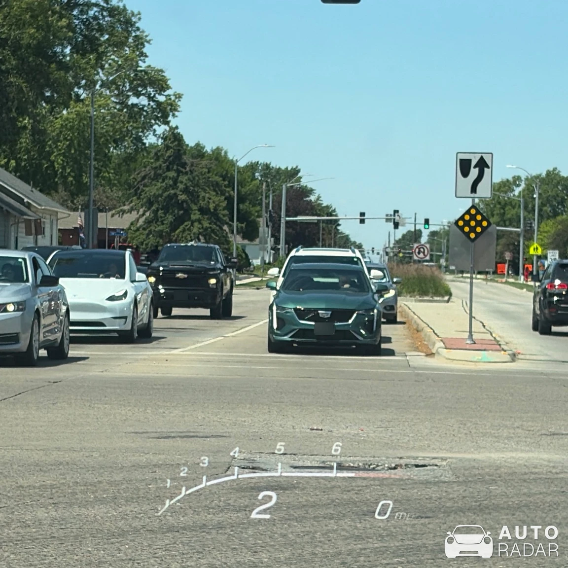 Cadillac CT4 spotted in Ankeny