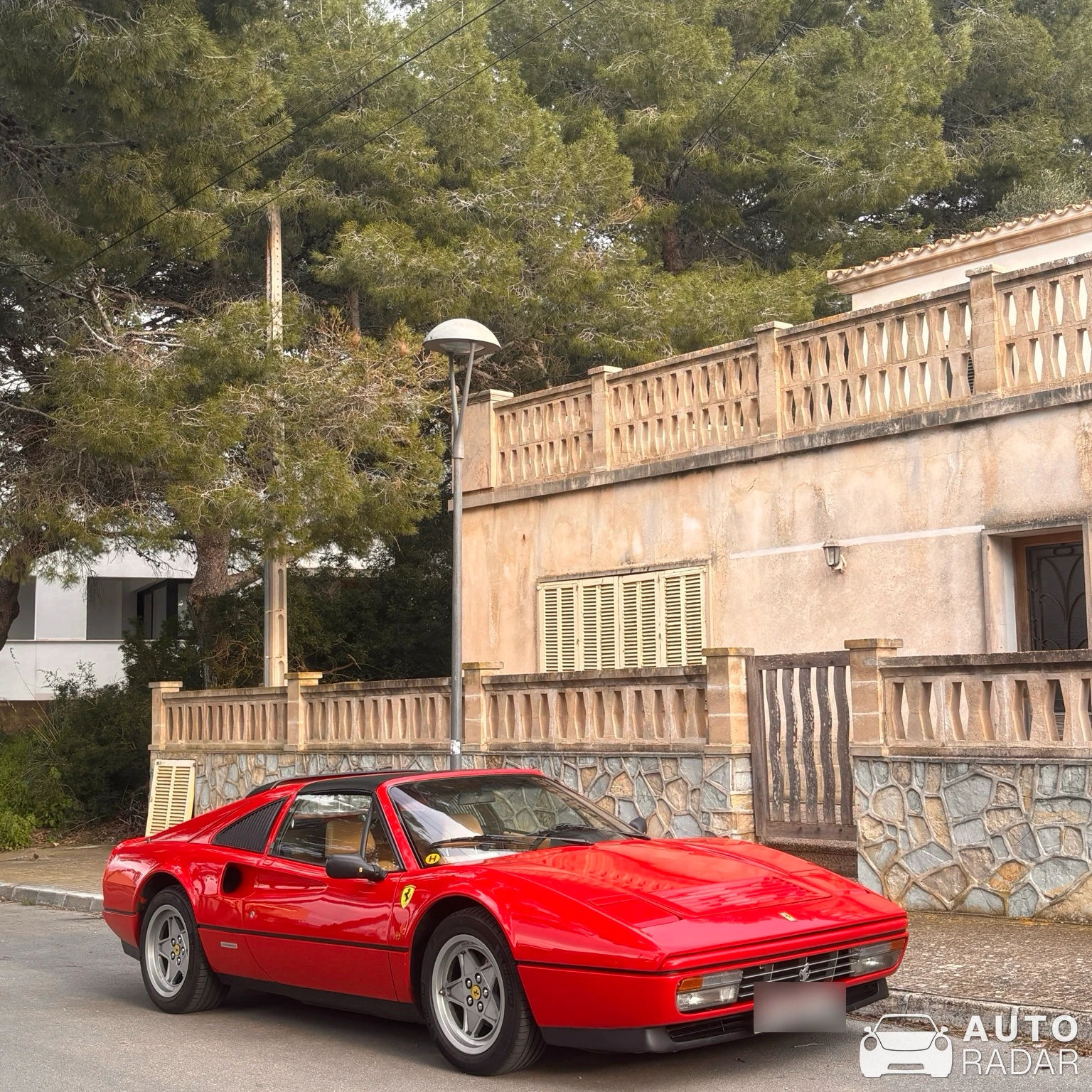 Ferrari 328 spotted in Manacor