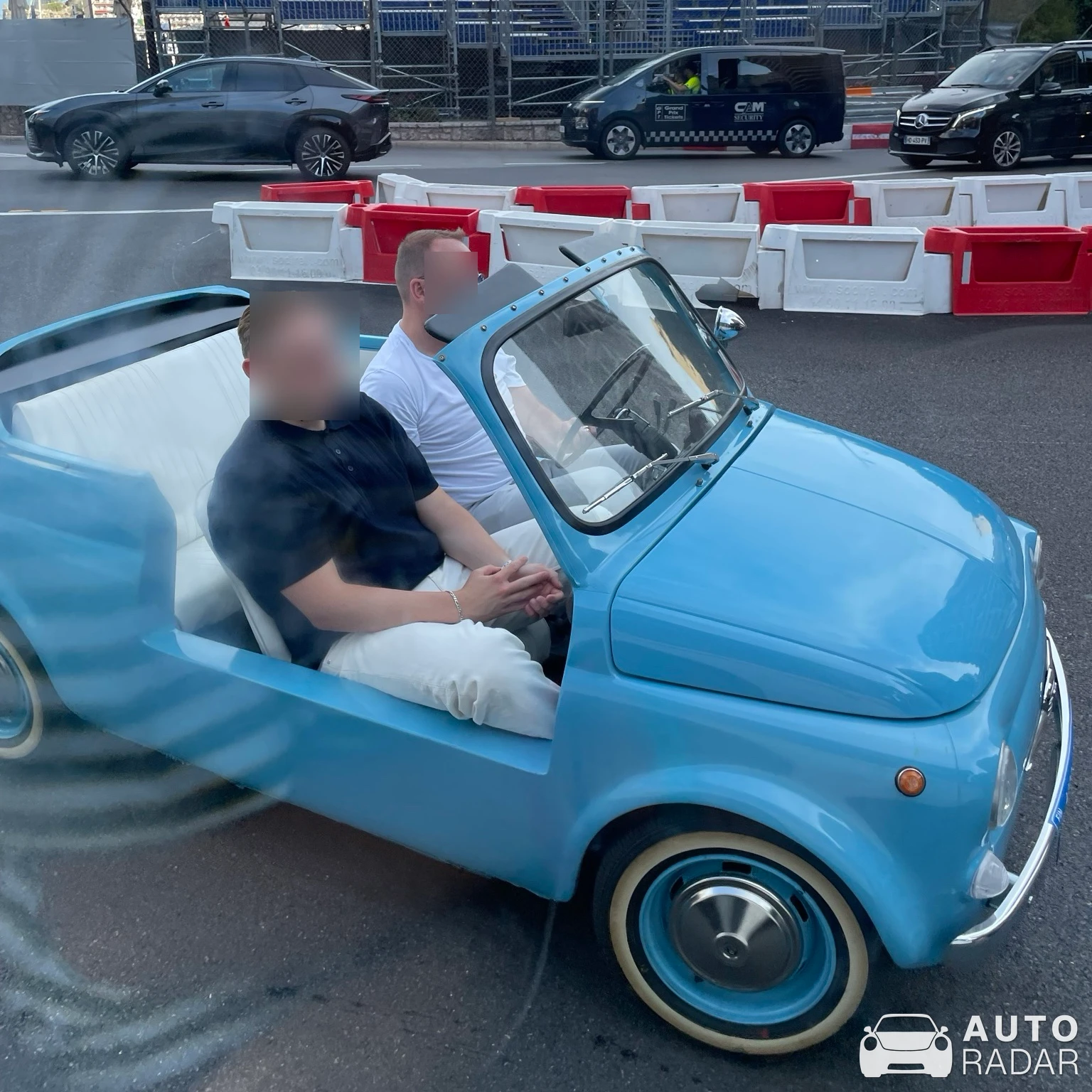 Fiat 500 Jolly spotted in Monaco