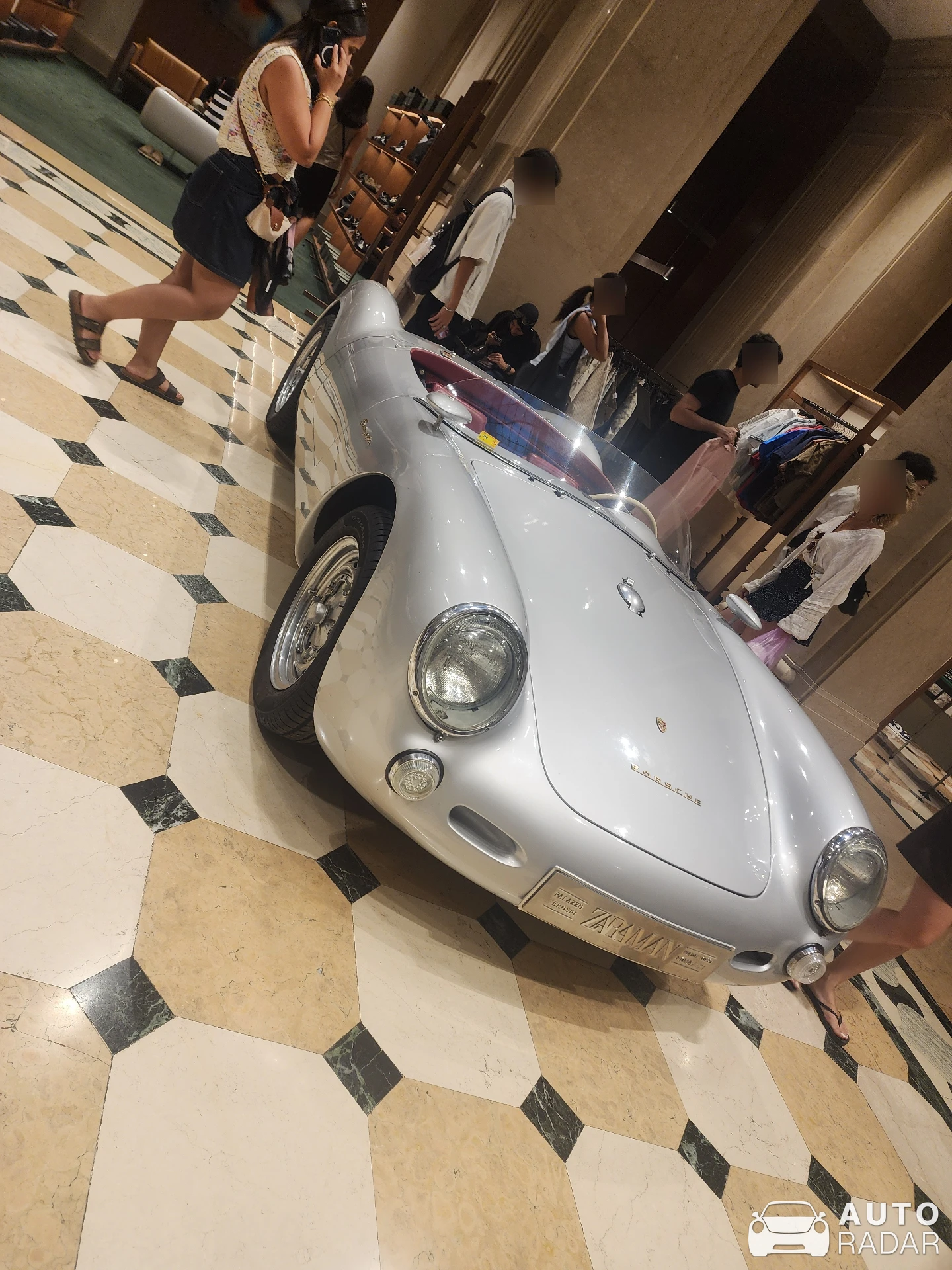 Porsche 550 Spyder spotted in Roma