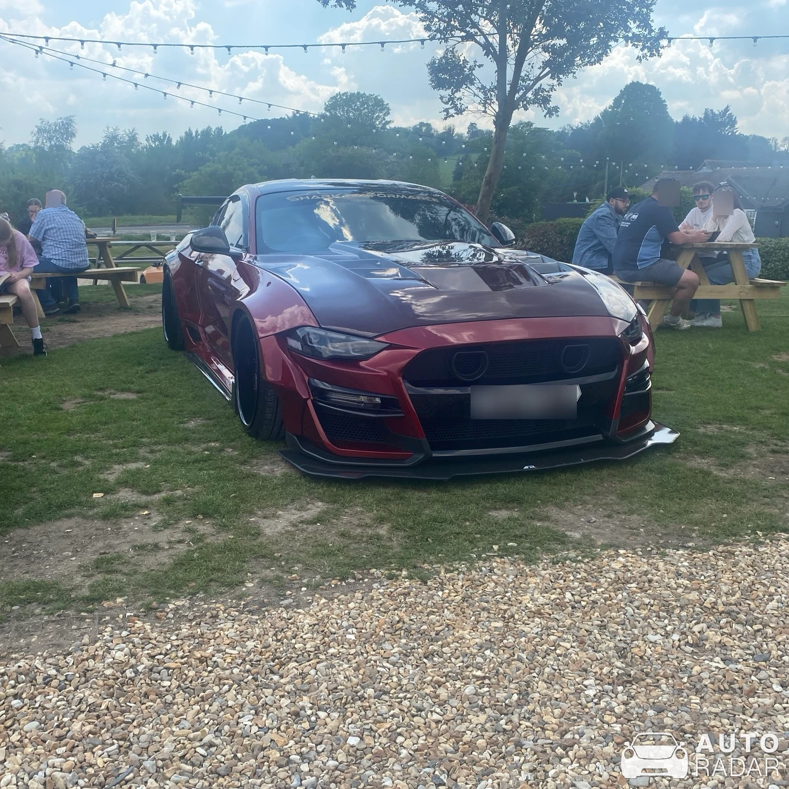 Ford Mustang Shelby GT500 Super Snake spotted in Petersfield
