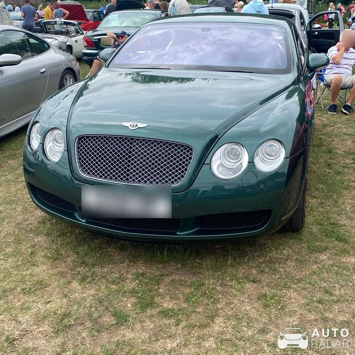 Bentley Continental GT spotted in Lichfield