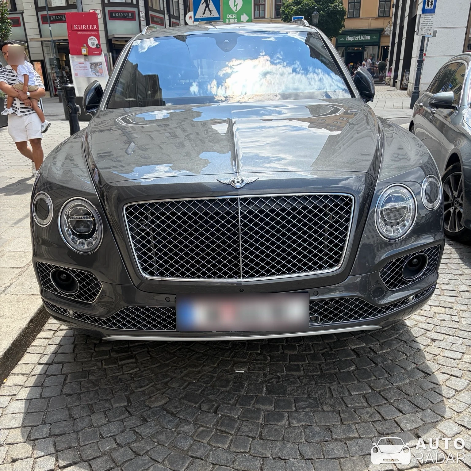 Bentley Bentayga spotted in Vienna