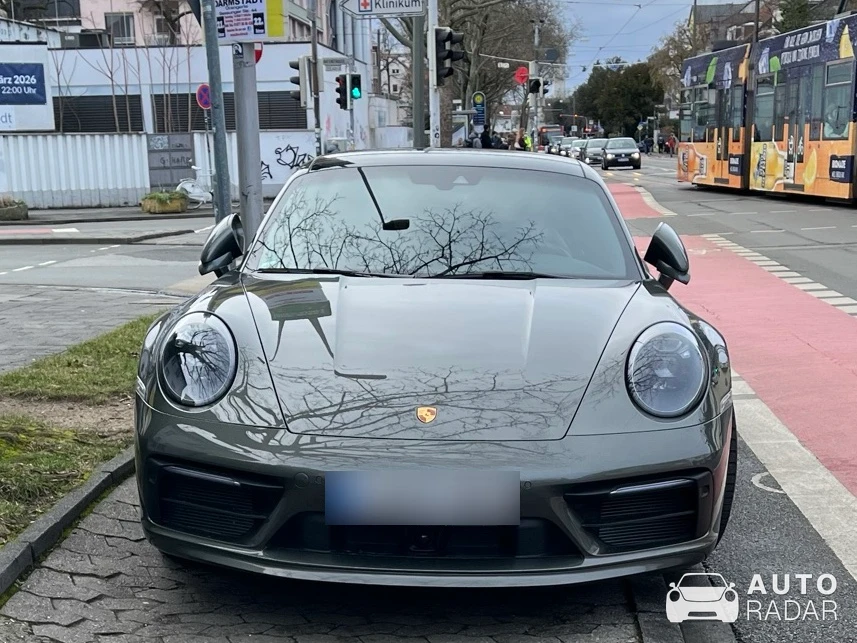Porsche 992 Carrera MkI spotted in Darmstadt