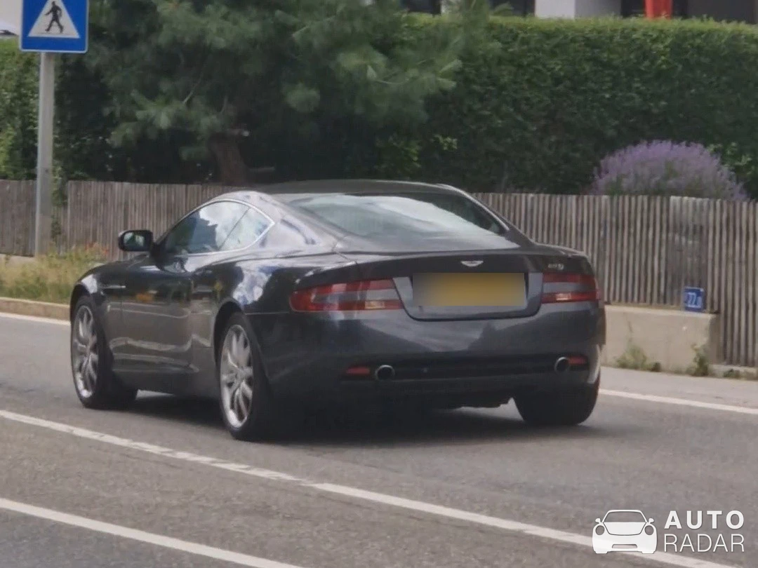 Aston Martin DB9 spotted in Serfaus