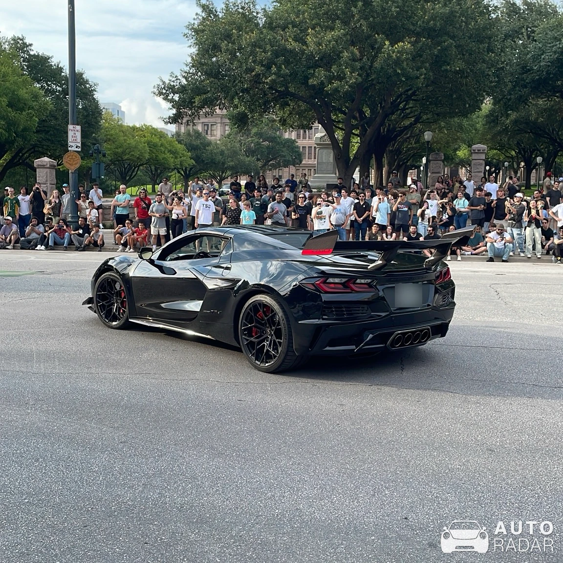 Chevrolet Corvette C8 ZR1X spotted in Austin