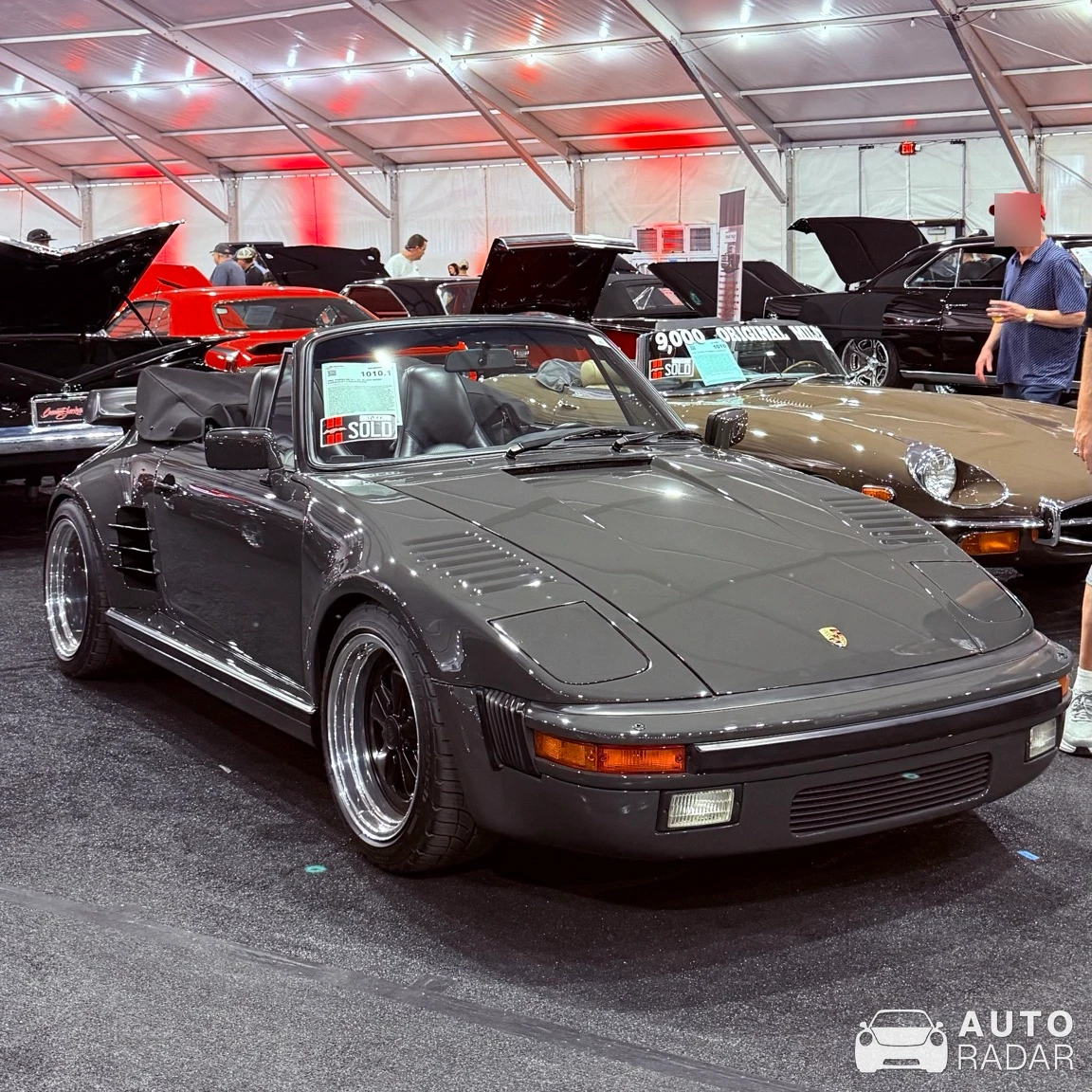 Porsche 930 Turbo Flachbau spotted in Scottsdale