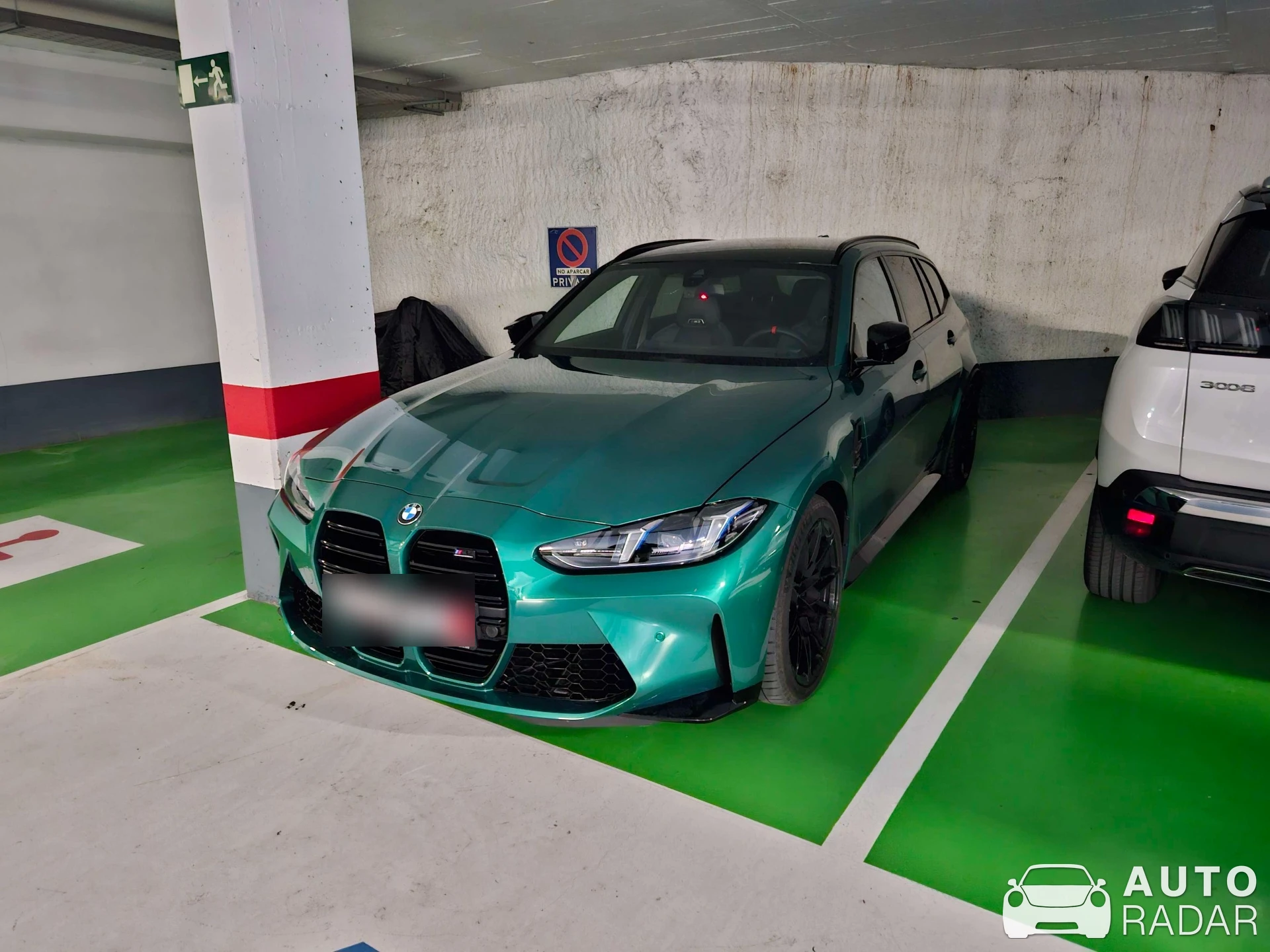 BMW M3 G81 Touring Competition 2025 spotted in Zaragoza