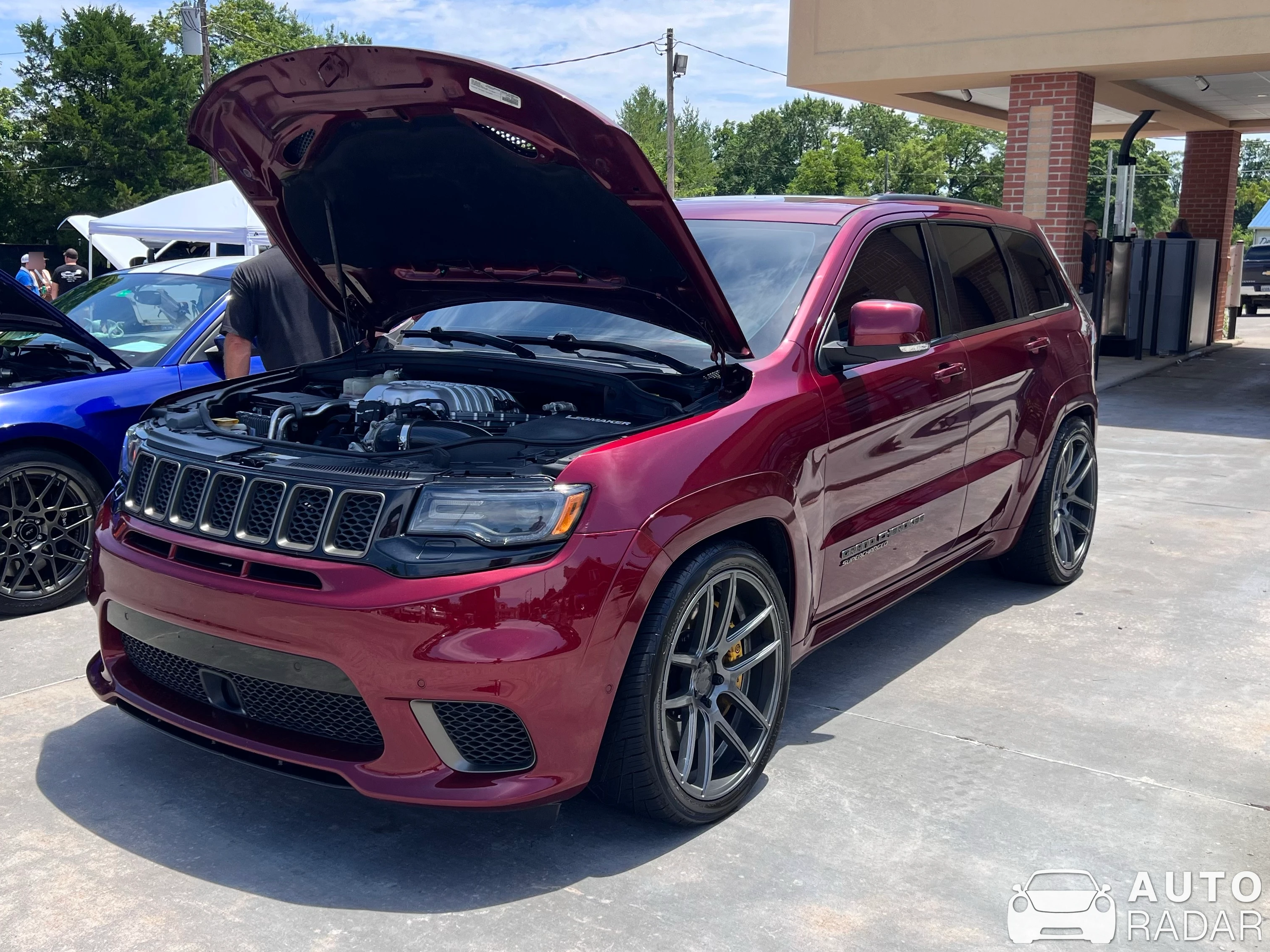 Jeep Grand Cherokee SRT Trackhawk spotted in Pacific