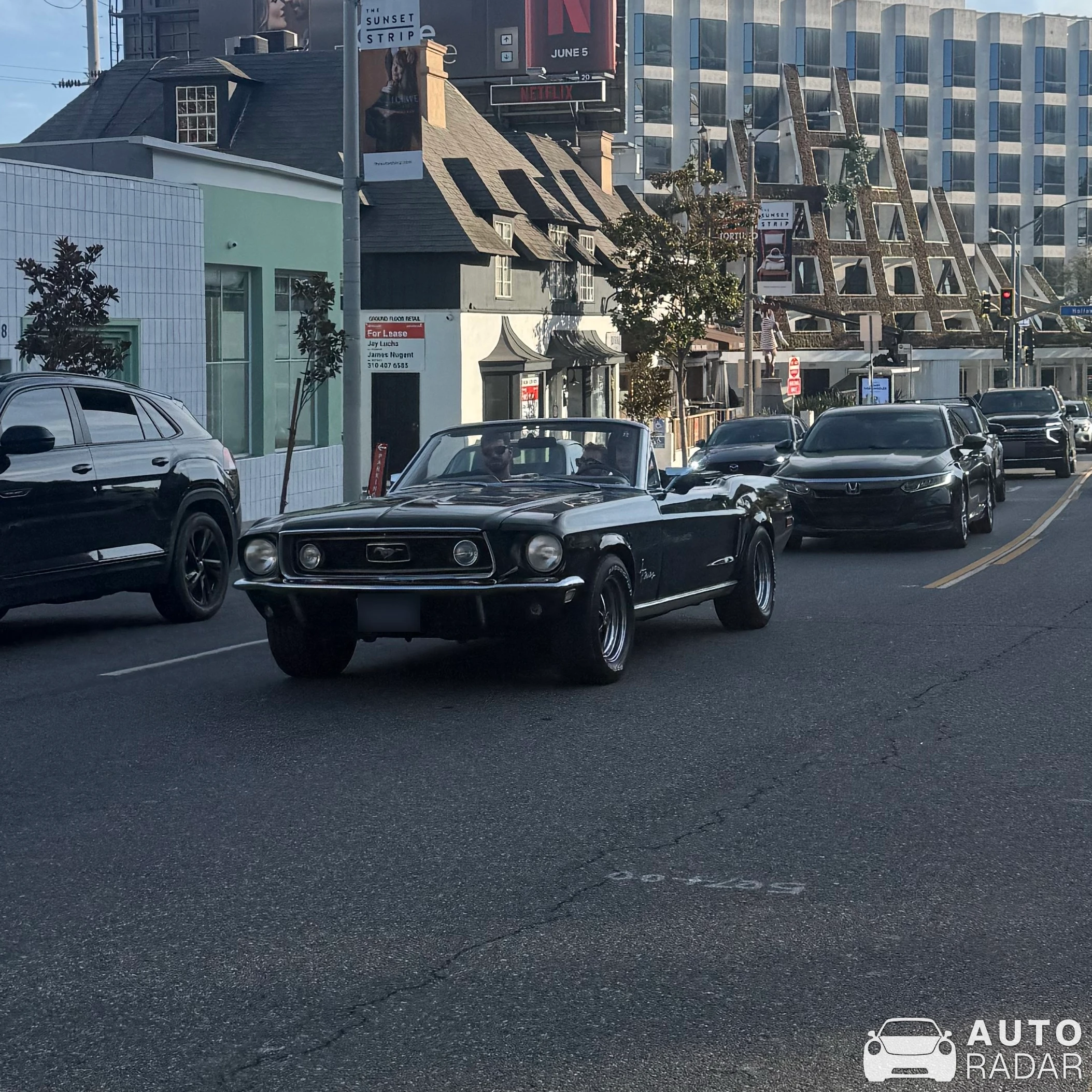 Ford Mustang LX Convertible spotted in West Hollywood