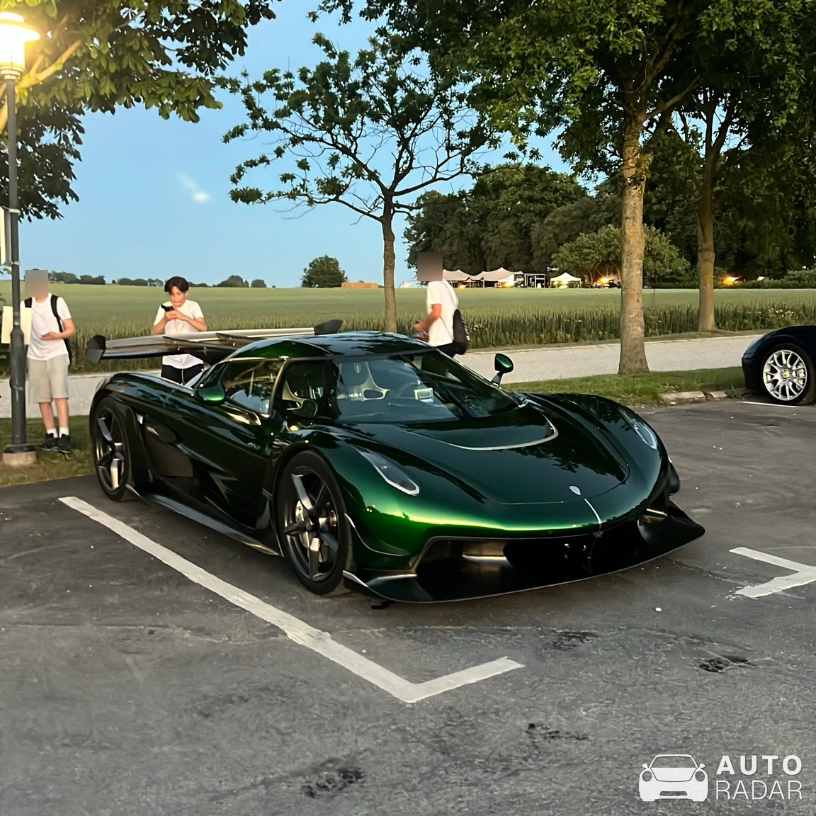 Koenigsegg Jesko Attack spotted in Härslöv
