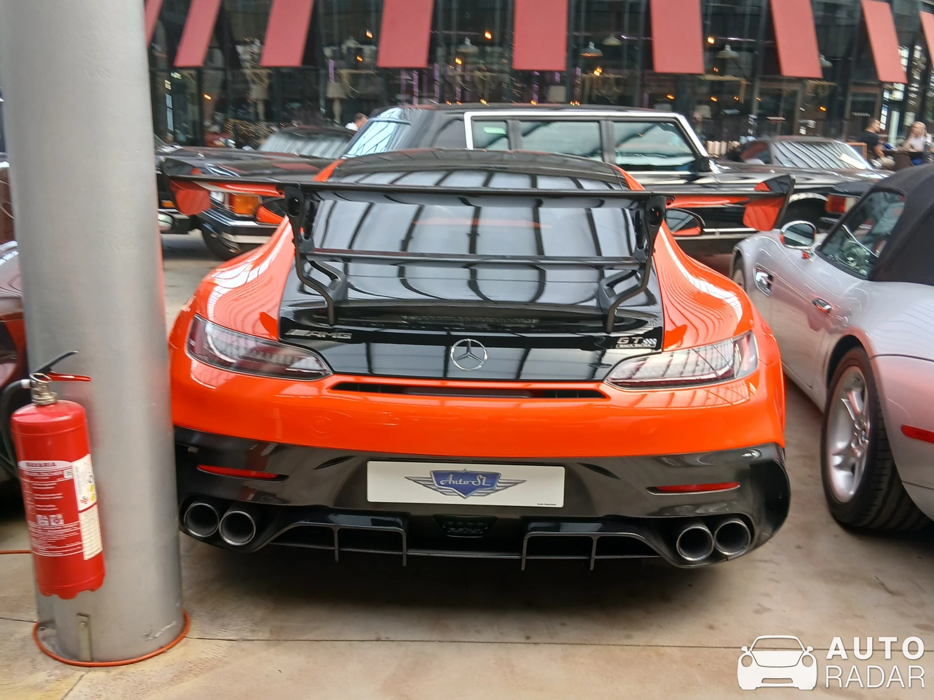 Mercedes-AMG GT Black Series C190 spotted in Düsseldorf